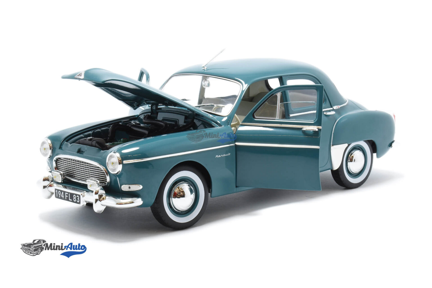N185284---Renault-Fregate---1960---Green_2 Renault Fregate - 1960 - Green - Image 2