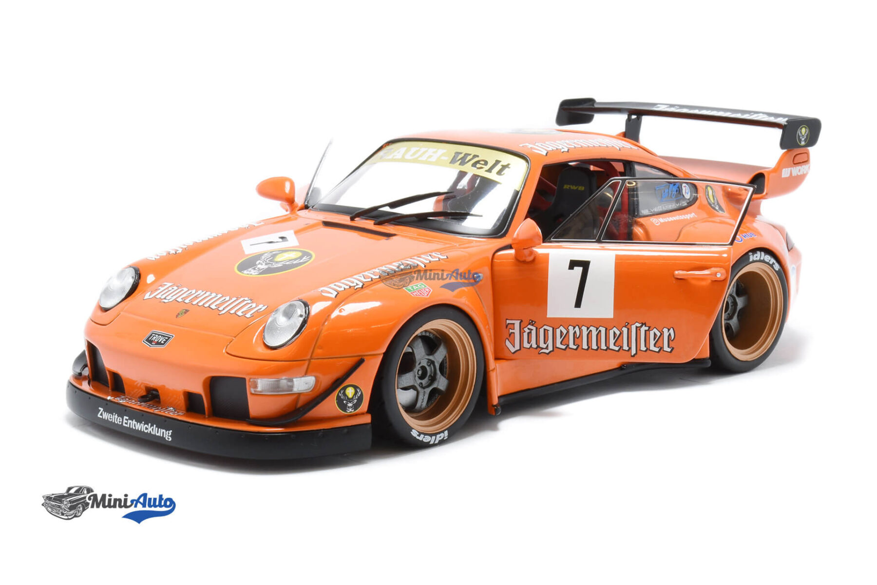 Porsche 911 993 Jagermeister RWB - 2020 - Orange - Image 2