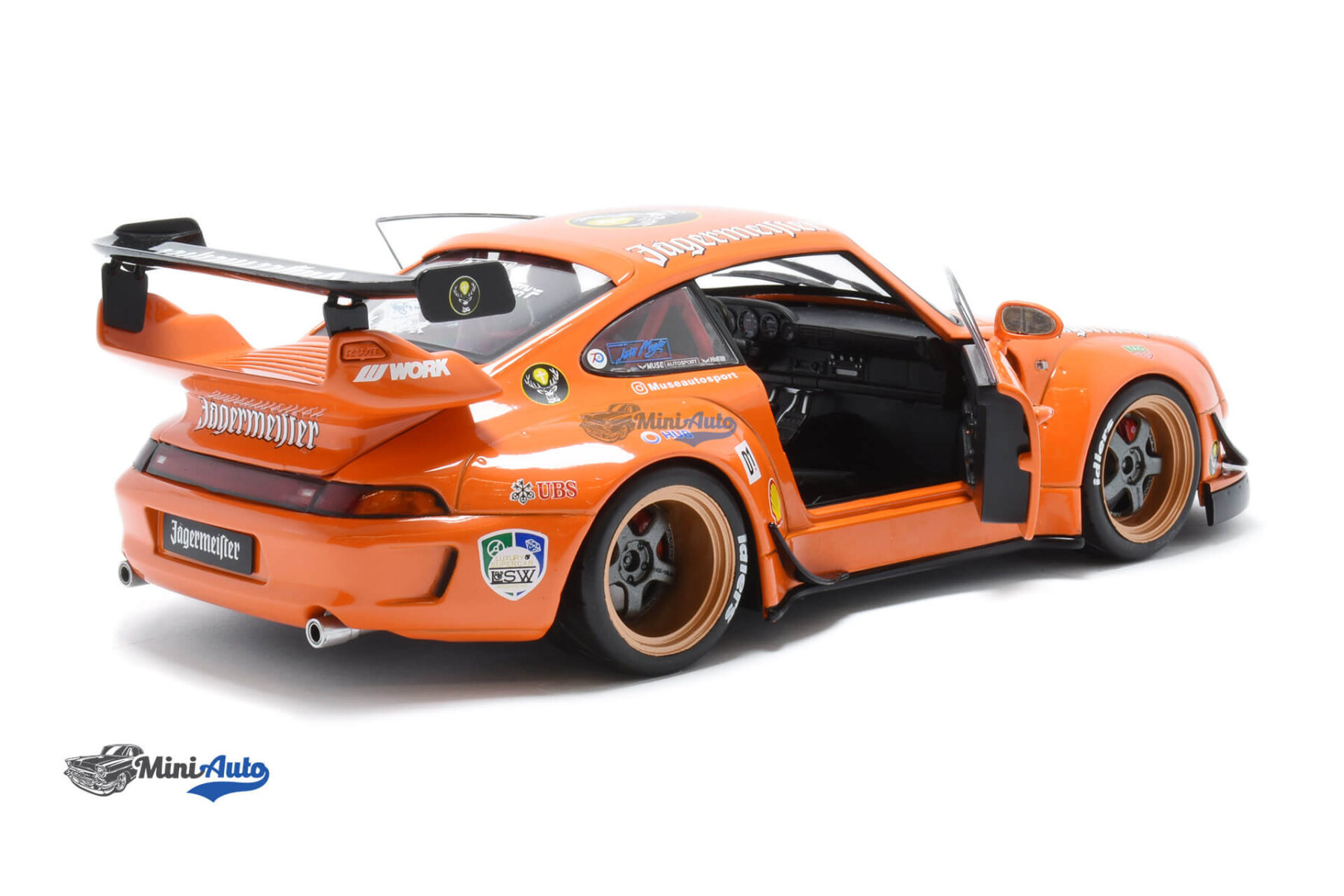 Porsche 911 993 Jagermeister RWB - 2020 - Orange - Image 4