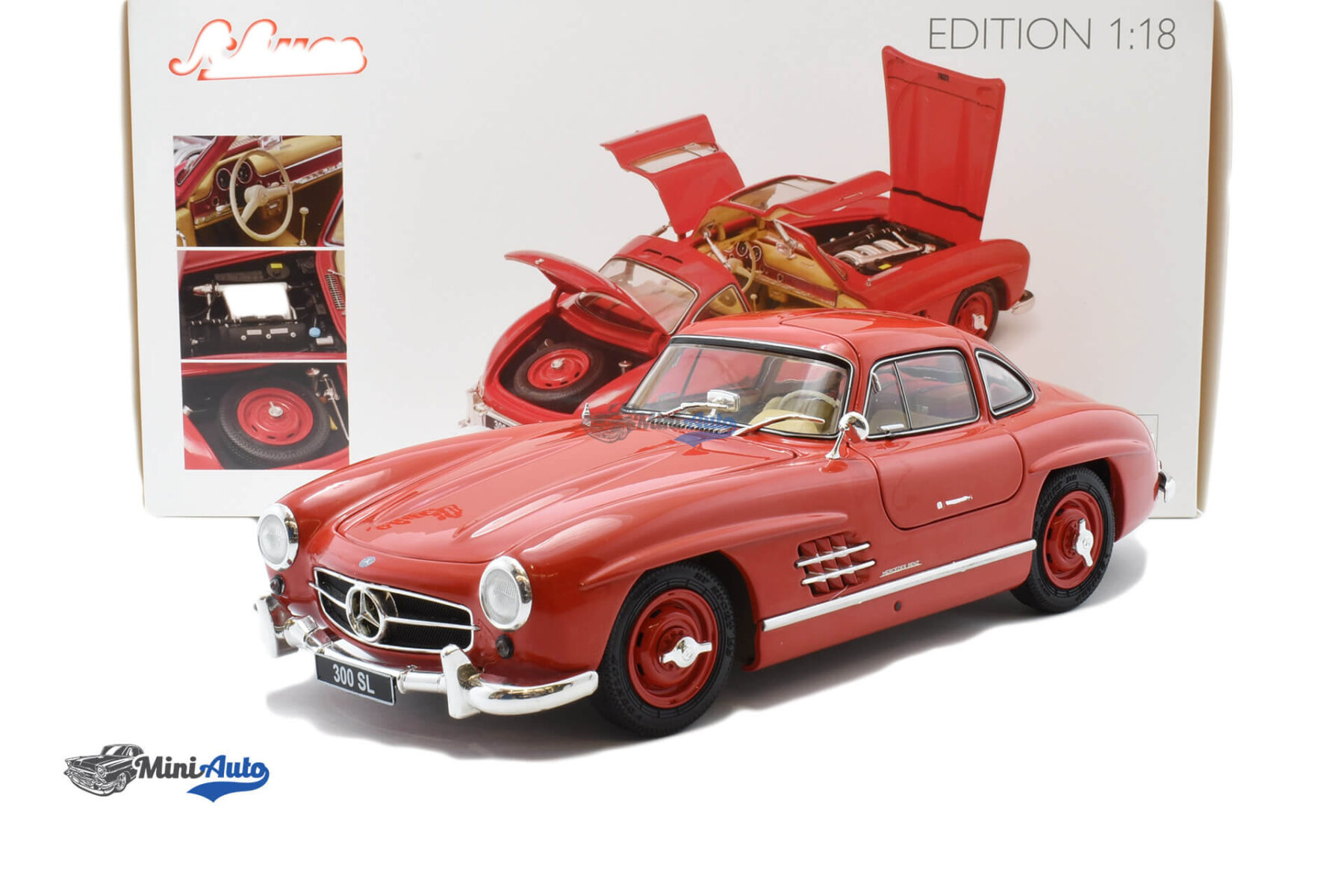 Mercedes Benz 300SL - 1954 - Red - Image 6
