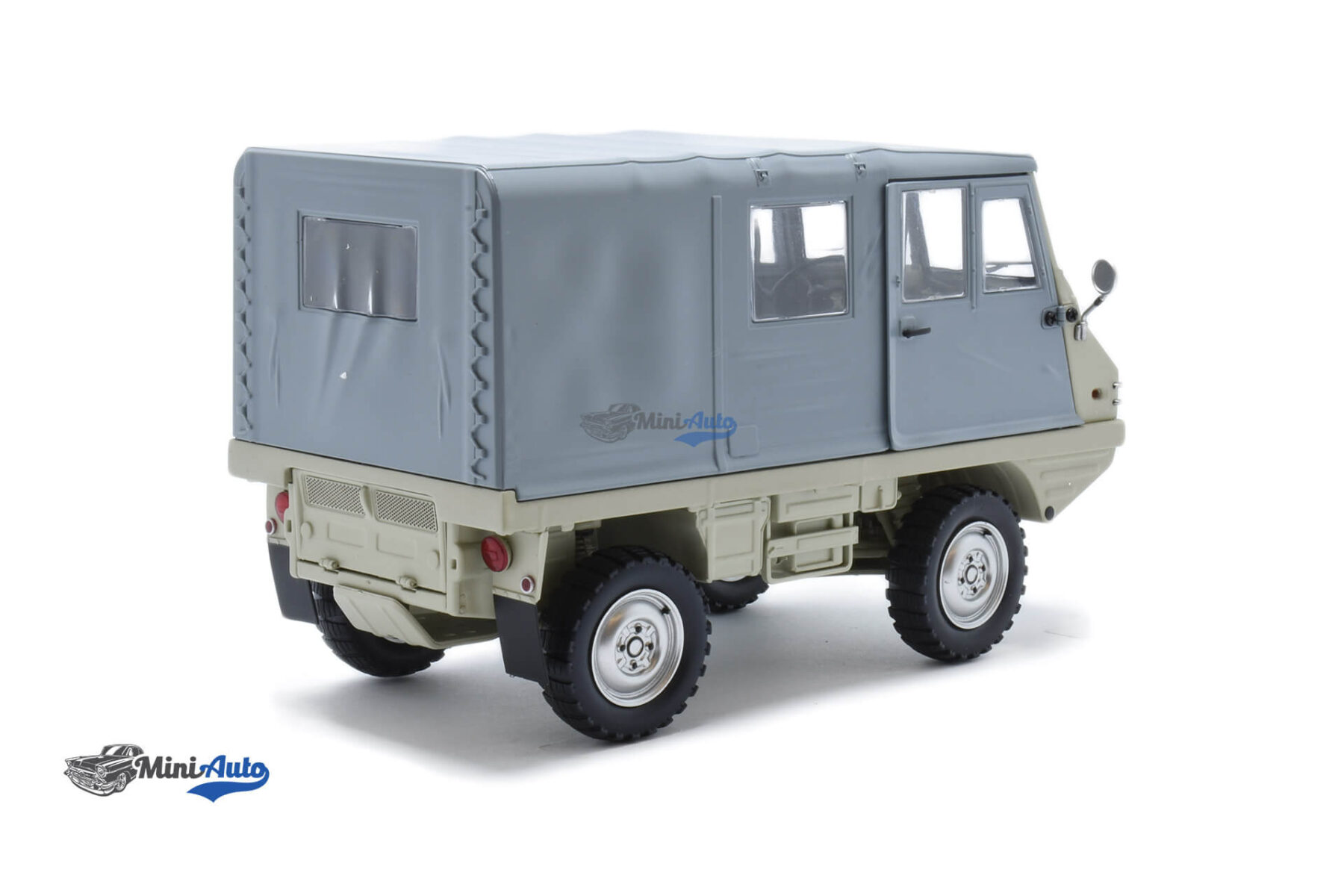 Steyr Halflinger Large Roof 4X4 - 1975 - Grey - Image 4