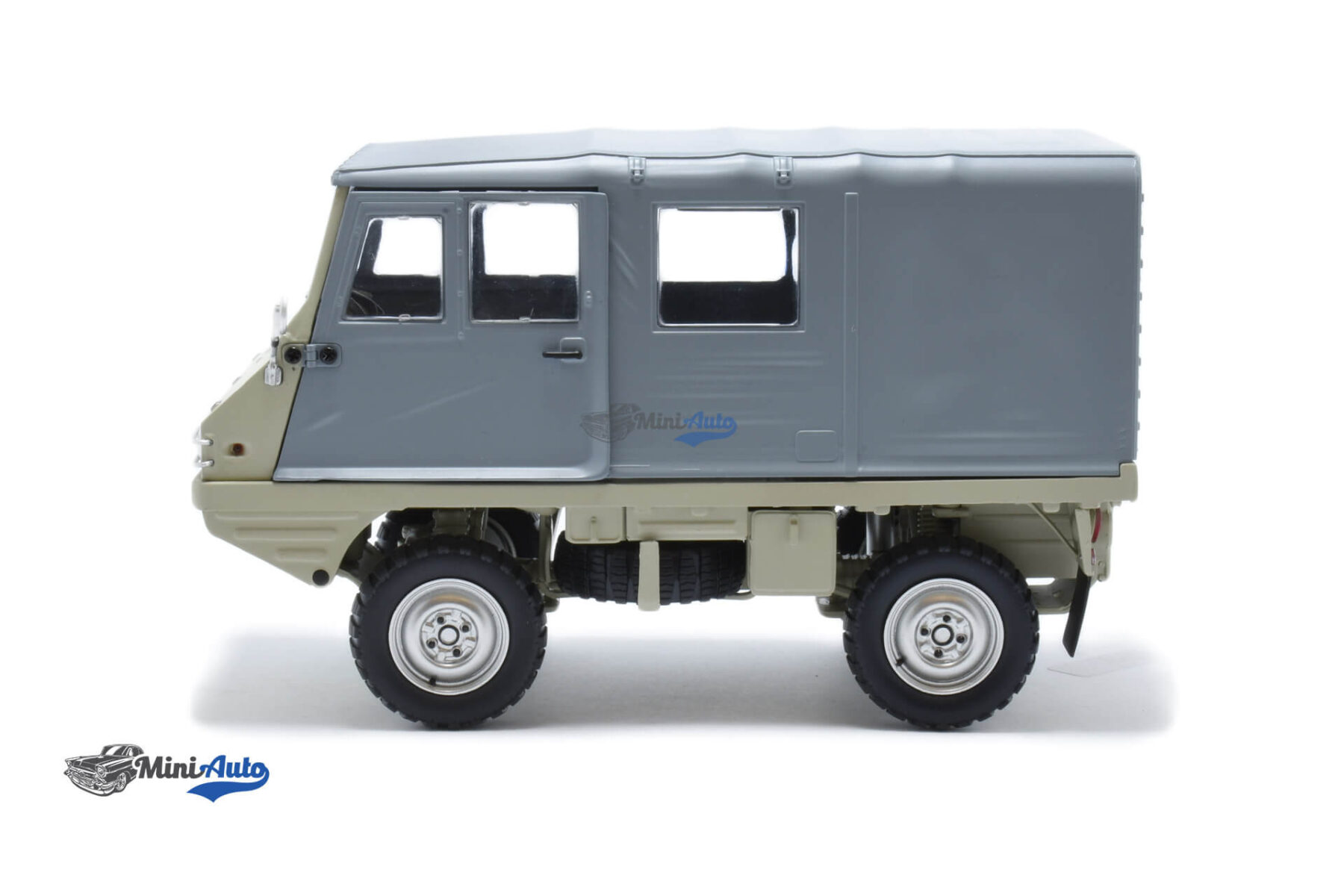 Steyr Halflinger Large Roof 4X4 - 1975 - Grey - Image 6