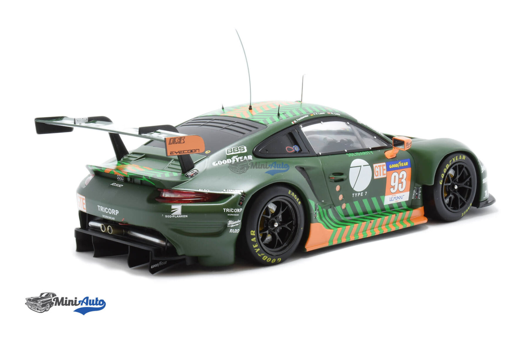 Porsche 911 GT3 RSR N93 - 2021 - Green - Image 2