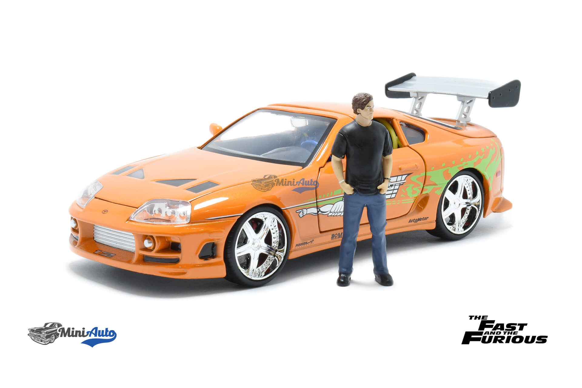 JADA30738---Toyota-Supra-Fast-and-Furious---1995---Orange_1 Toyota Supra Fast and Furious - 1995 - Orange - Image 1