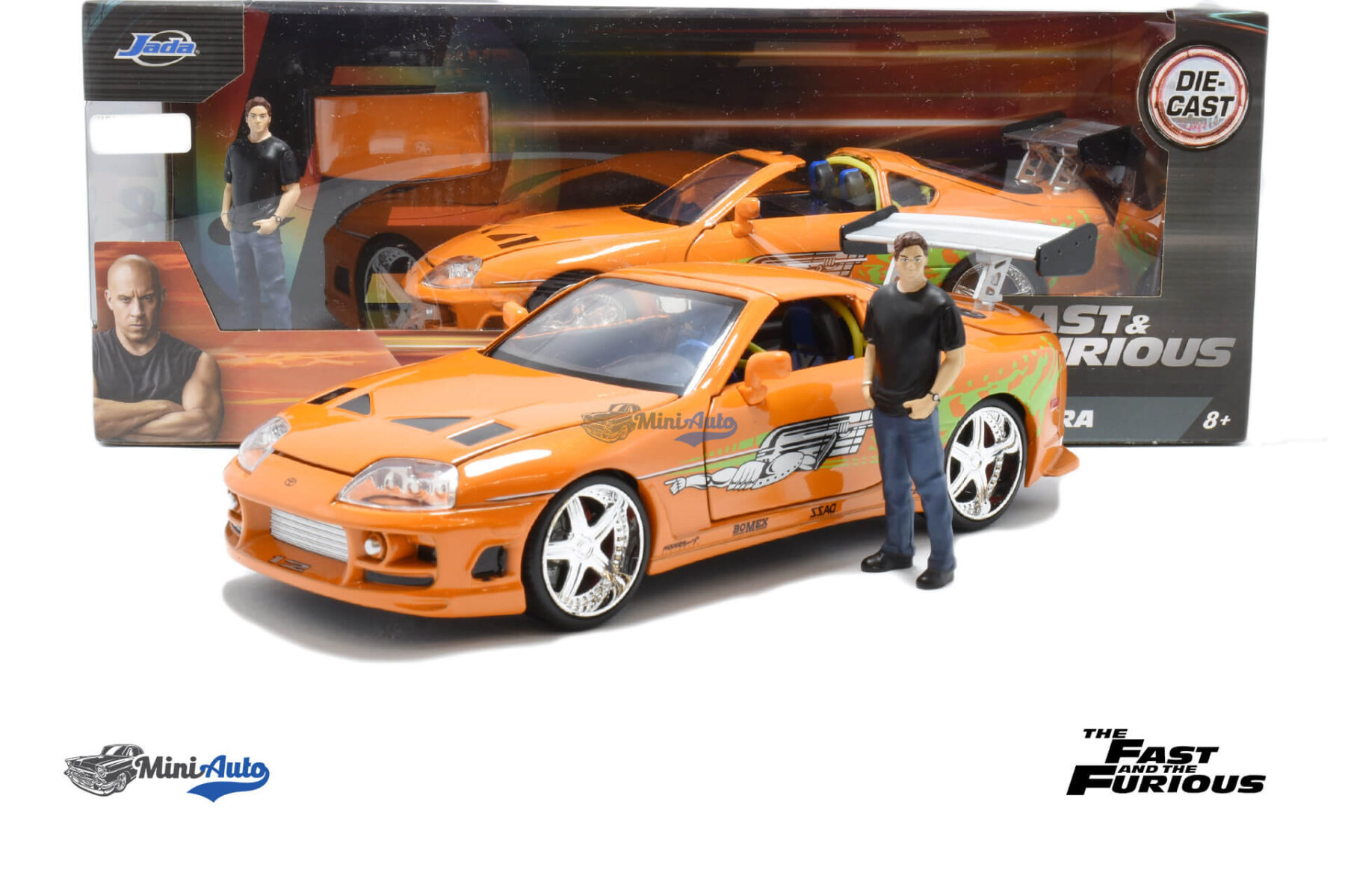 Toyota Supra Fast and Furious - 1995 - Orange - Image 6