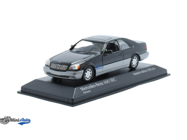 Mercedes Benz C140 600 SEC Limited 500pcs - 1992 - Black