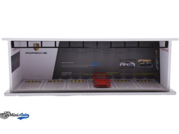Garage Porsche with light (Bez Automobila) - White