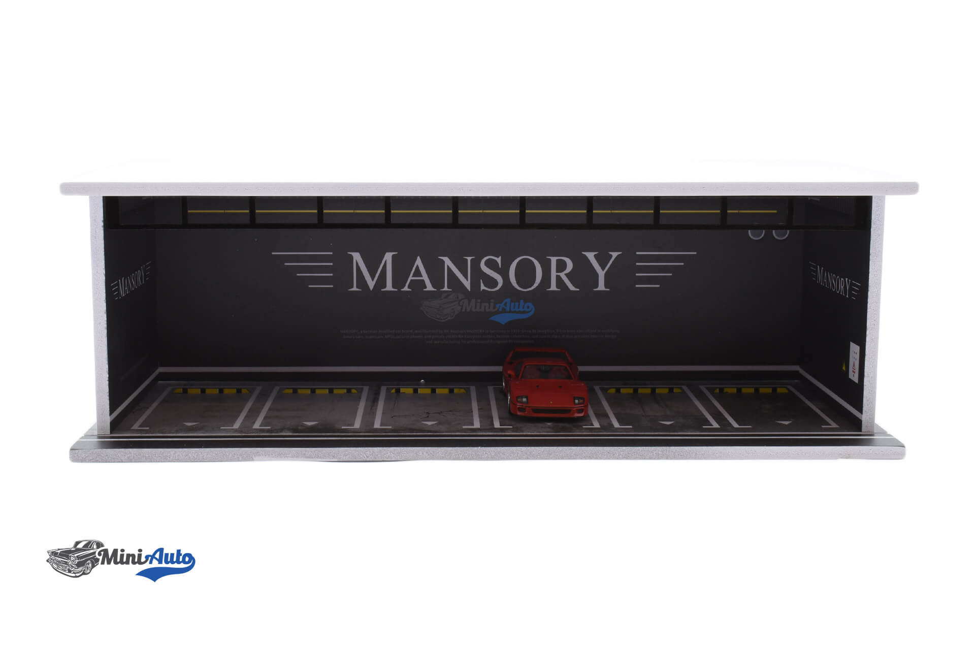 MO914026---Garage-Mansory-with-light---WhiteBlack_1 Garage Mansory with light (Bez Automobila) - White/Black - Image 1