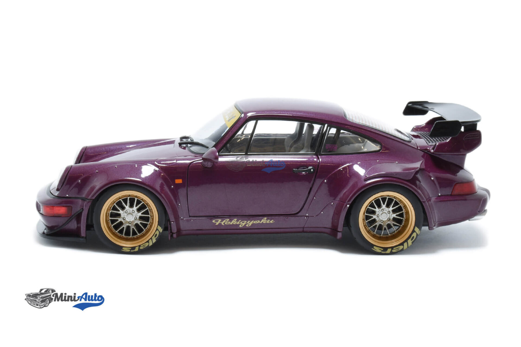 Porsche 911 964 RWB Bodykit Hekigyoku - 2022 - Purple - Image 5