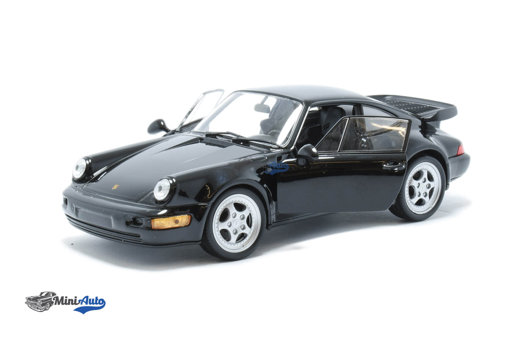 Porsche 964 Turbo - 1990 - Black - Image 2
