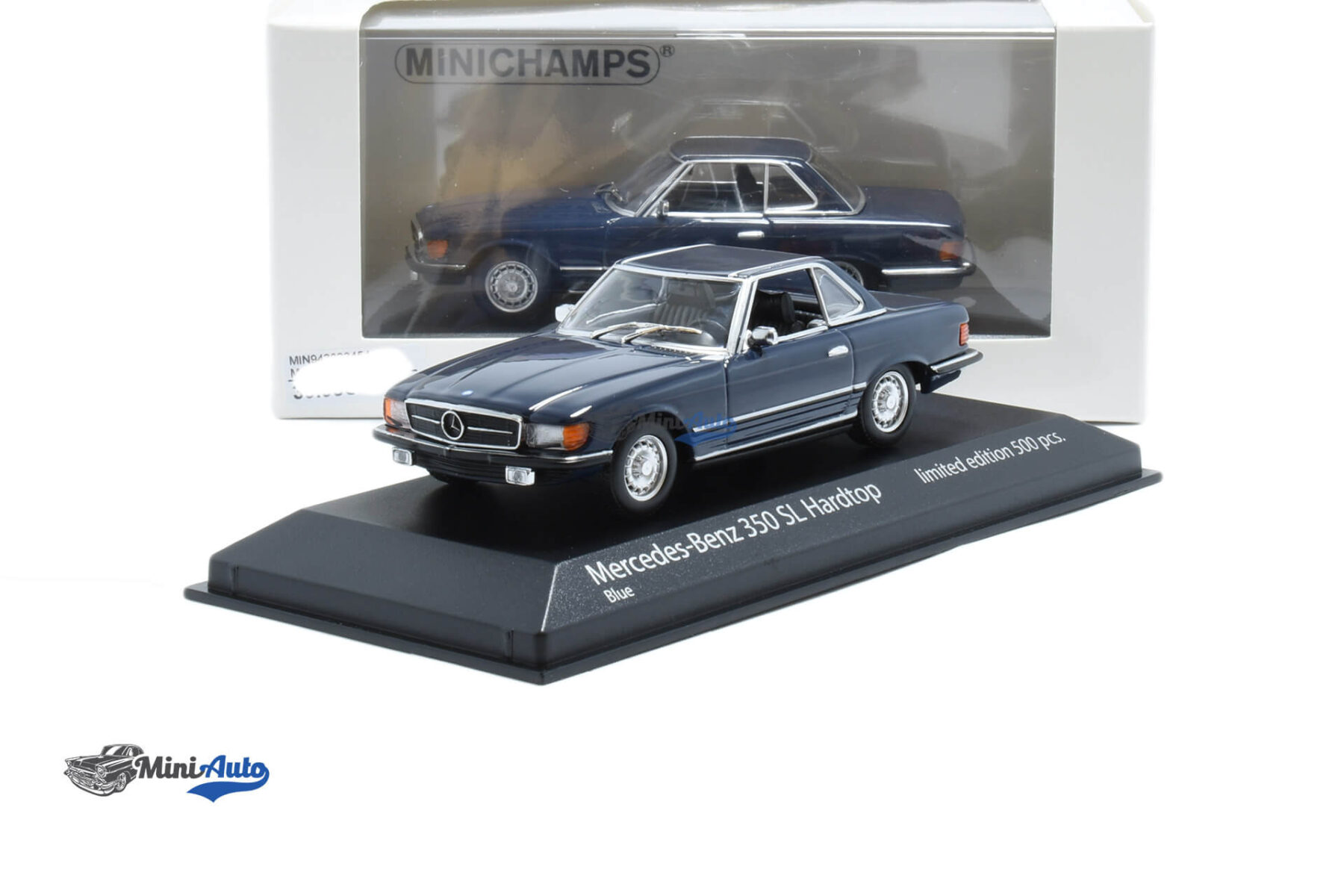 Mercedes Benz 350 SL R107 HardTop Limited 500pcs - 1974 - Blue - Image 4