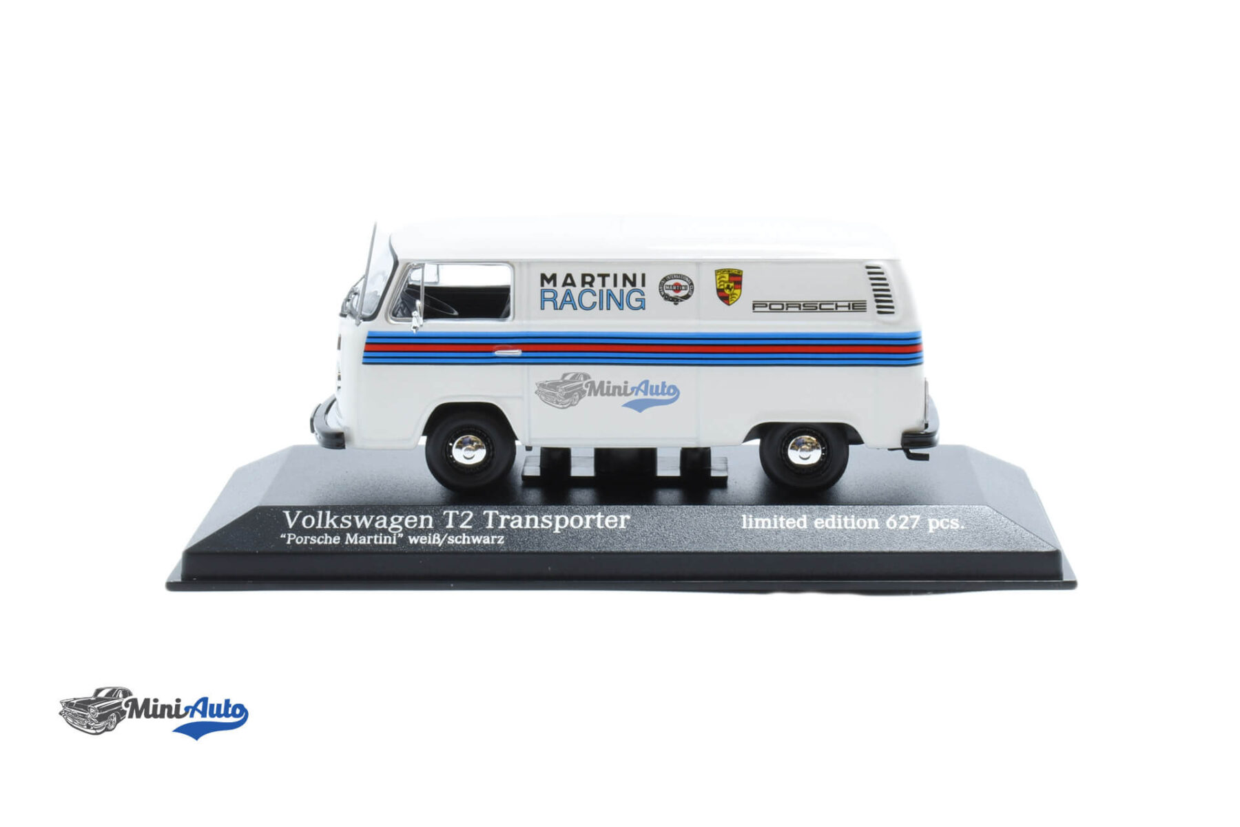 Volkswagen T2 Van Porsche Renndienst Martini Limited 627pcs - 1972 - White - Image 3