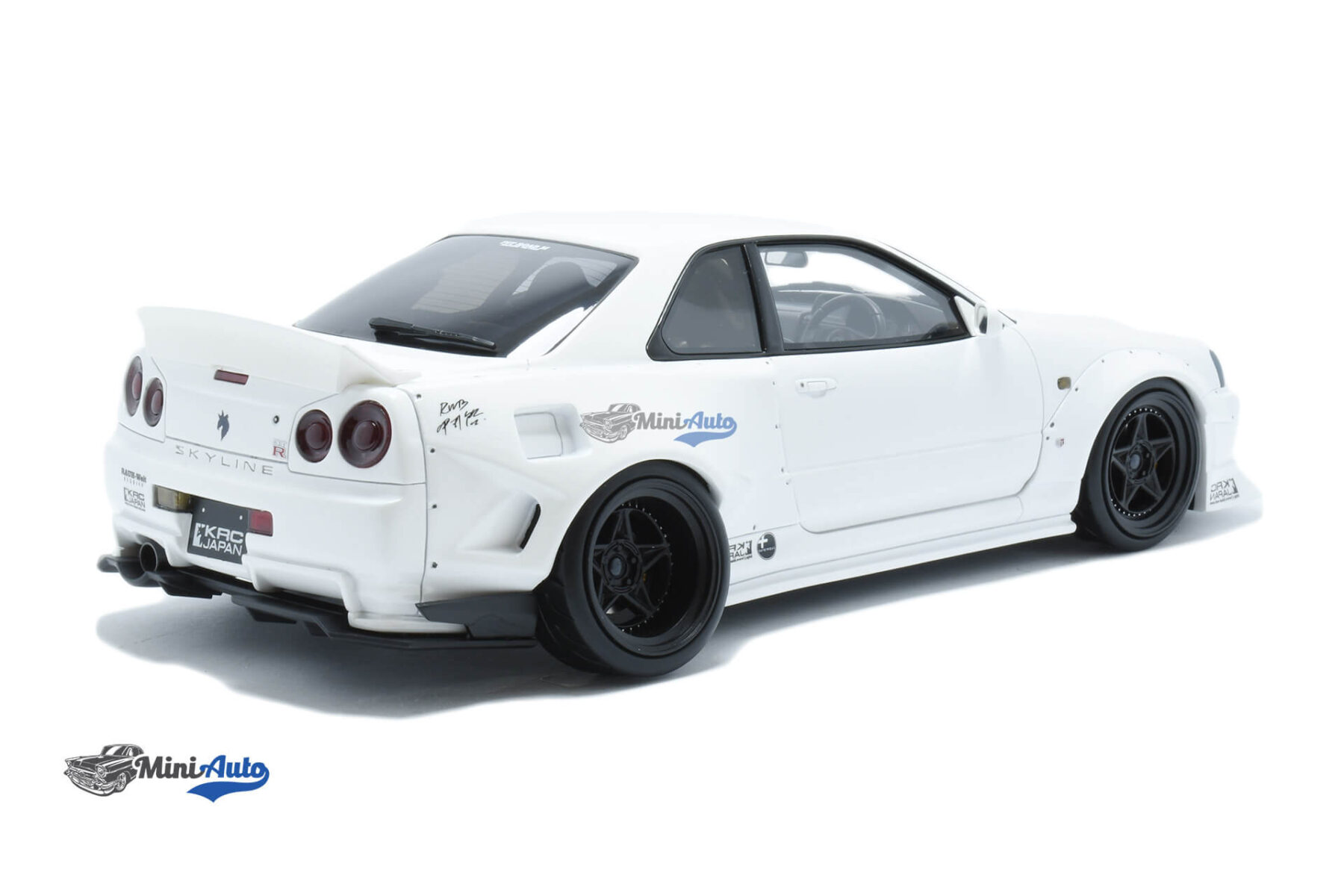 Nissan GT-R BNR34 Skyline By KRC - 2019 - White - Image 2