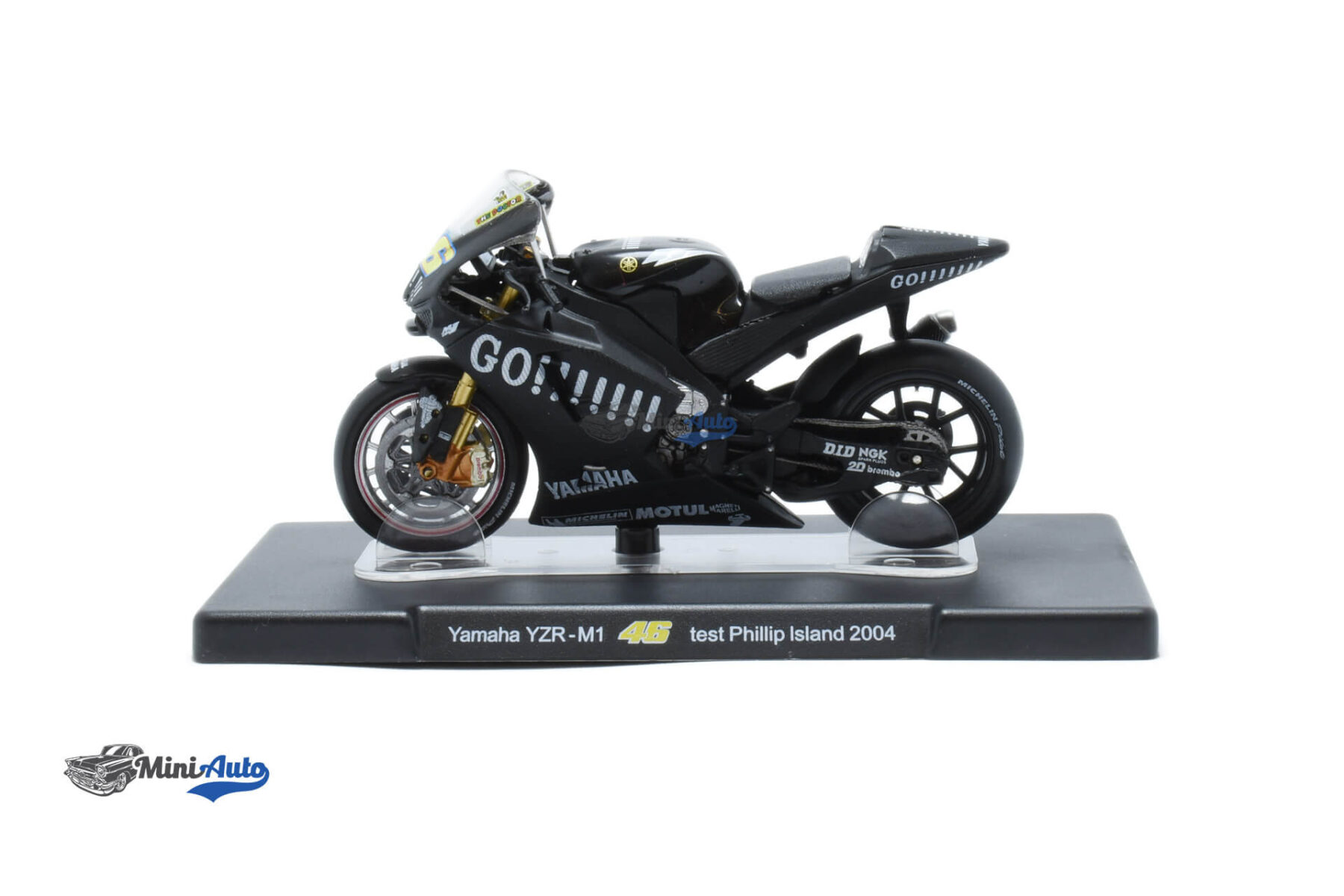 Yamaha - YZR-M1 Team Gouloises N46 World Champion Test Phillip Island Motogp Valentino Rossi - 2004 - Black - Image 3