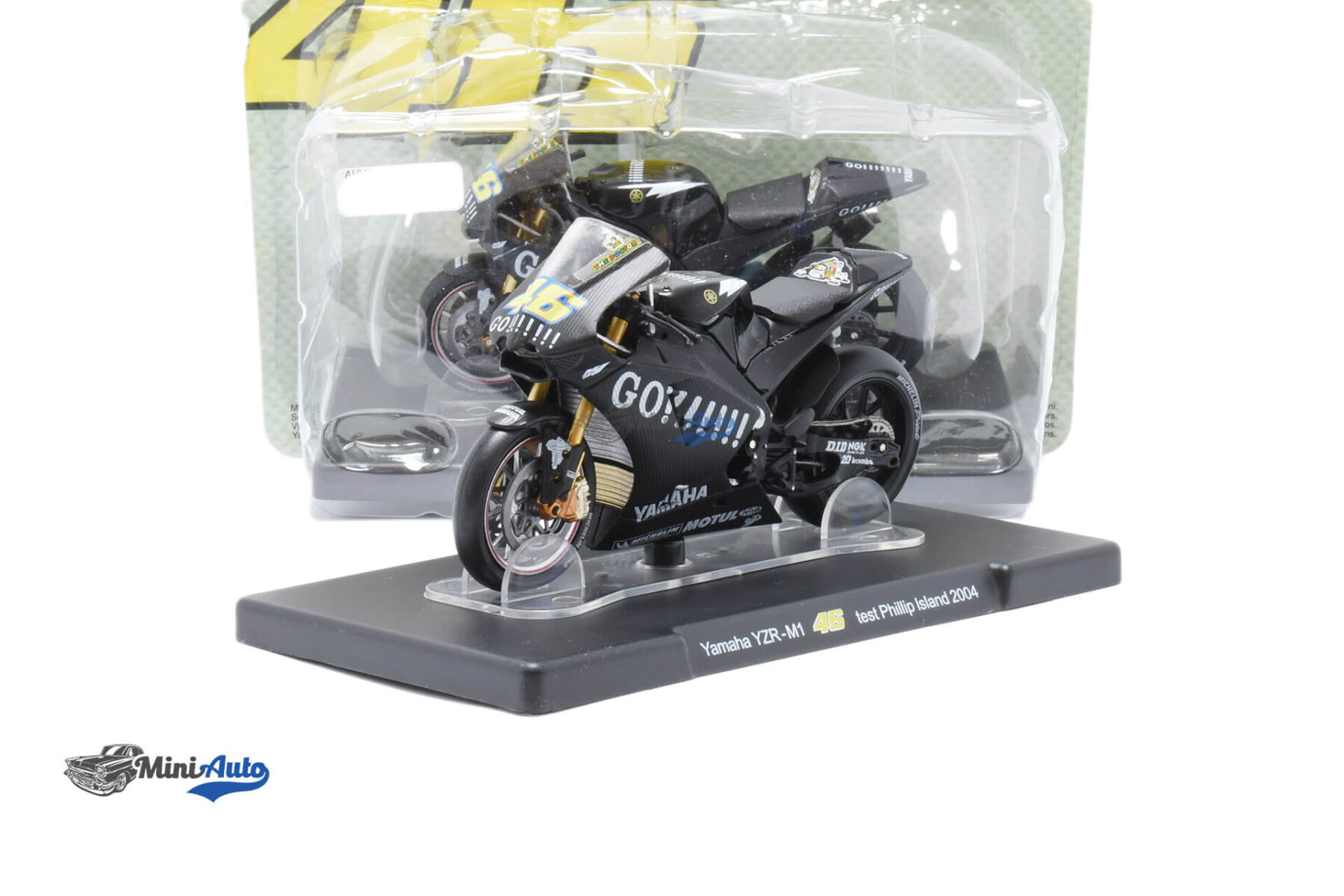 Yamaha - YZR-M1 Team Gouloises N46 World Champion Test Phillip Island Motogp Valentino Rossi - 2004 - Black - Image 4