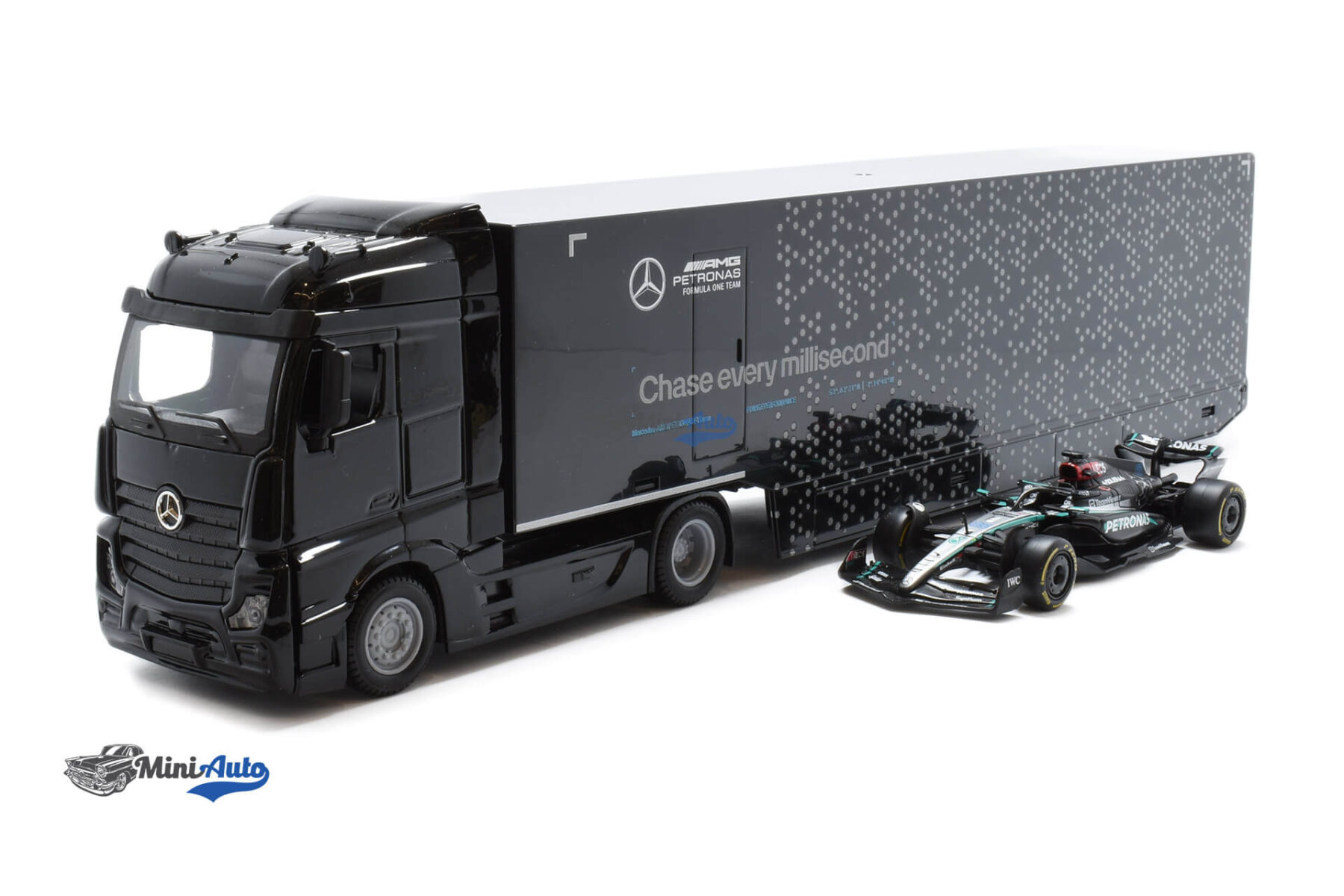 Mercedes Benz Actros 2 & F1 W15 N63 Russell - 2024 - Black - Image 2