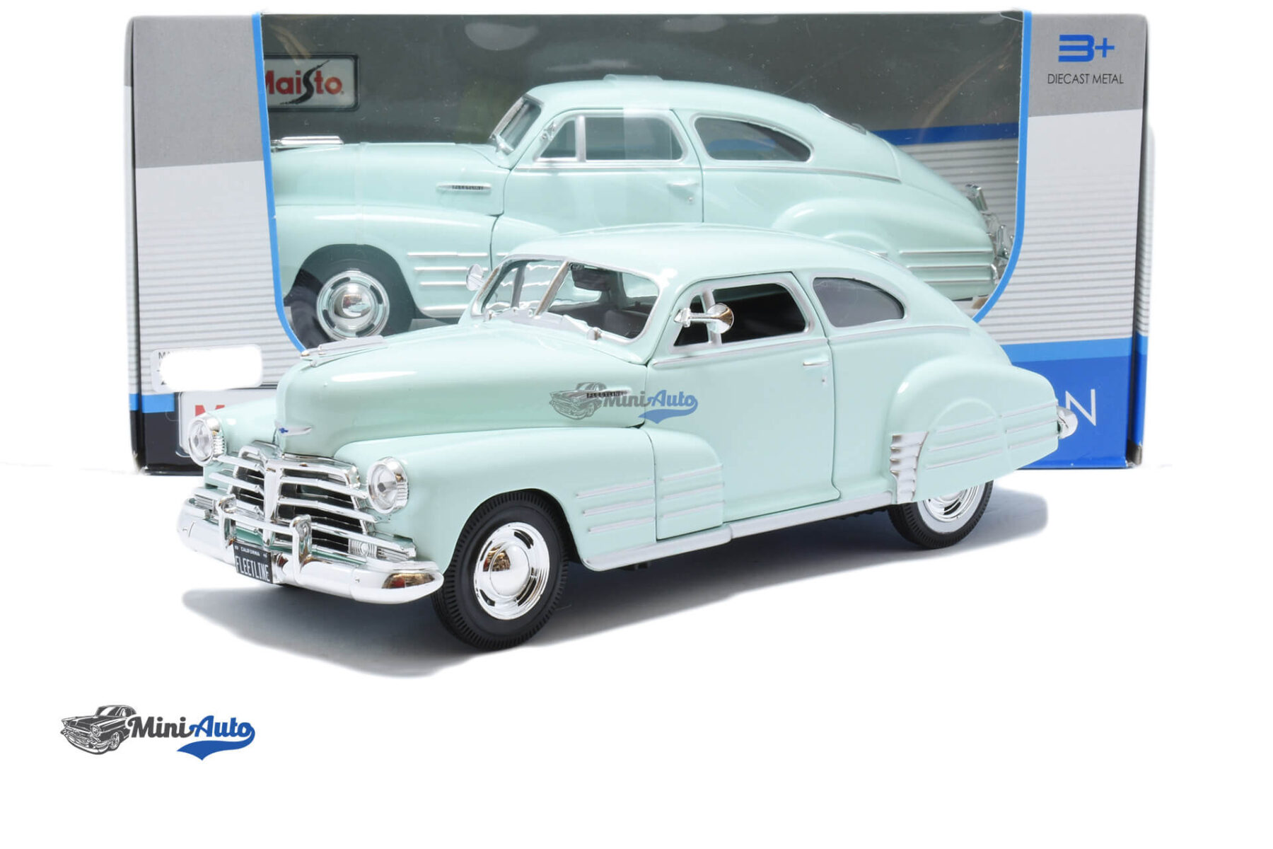 Chevrolet Chevy Fleetline - 1948 - Light Blue - Image 6