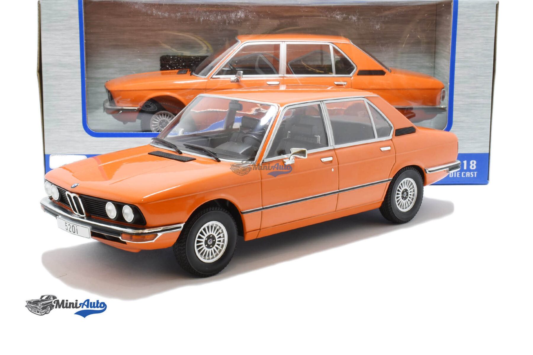 BMW E12 5er - 1973 - Orange - Image 4