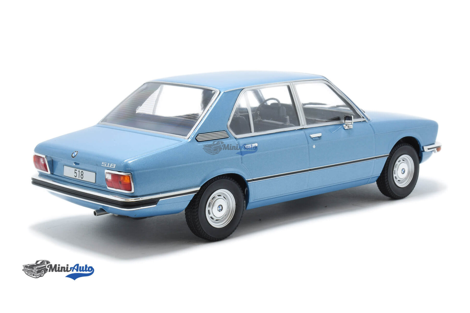 BMW E12 5er - 1973 - Blue - Image 2