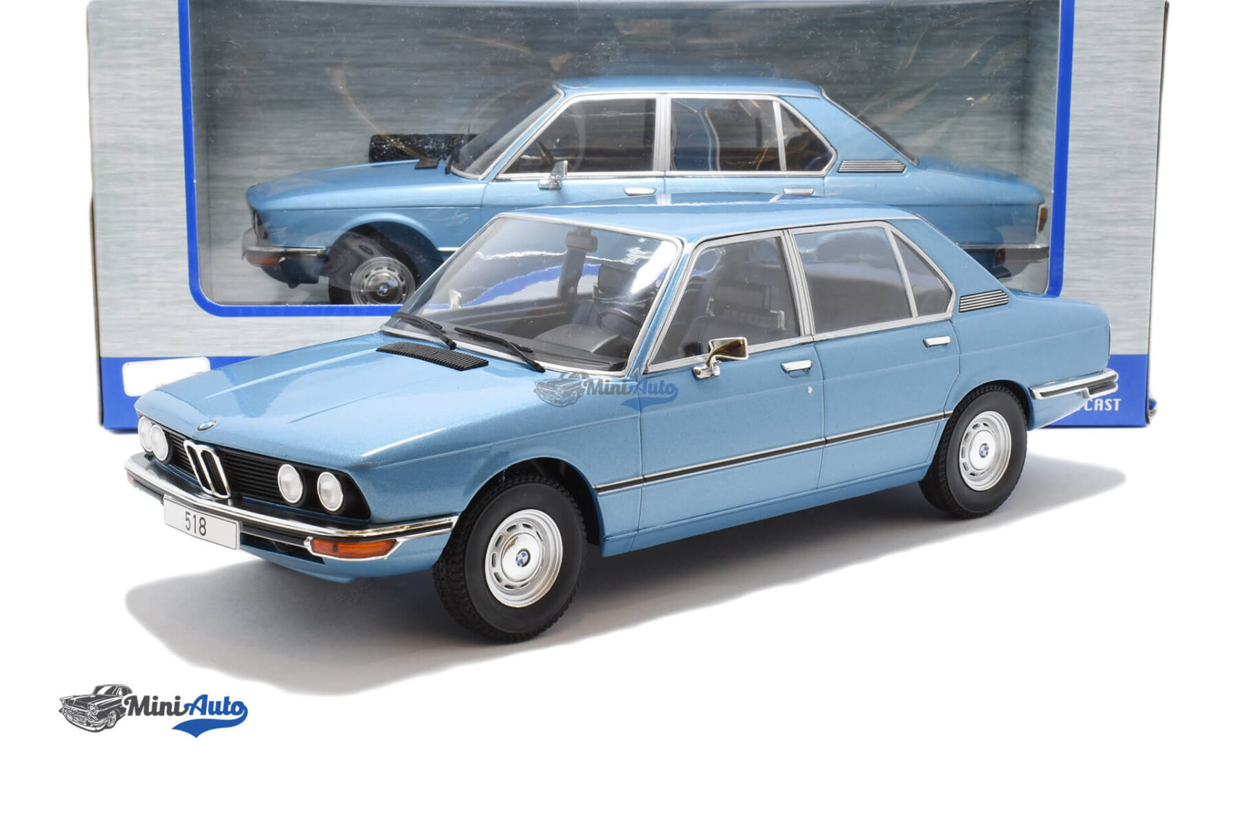 BMW E12 5er - 1973 - Blue - Image 4