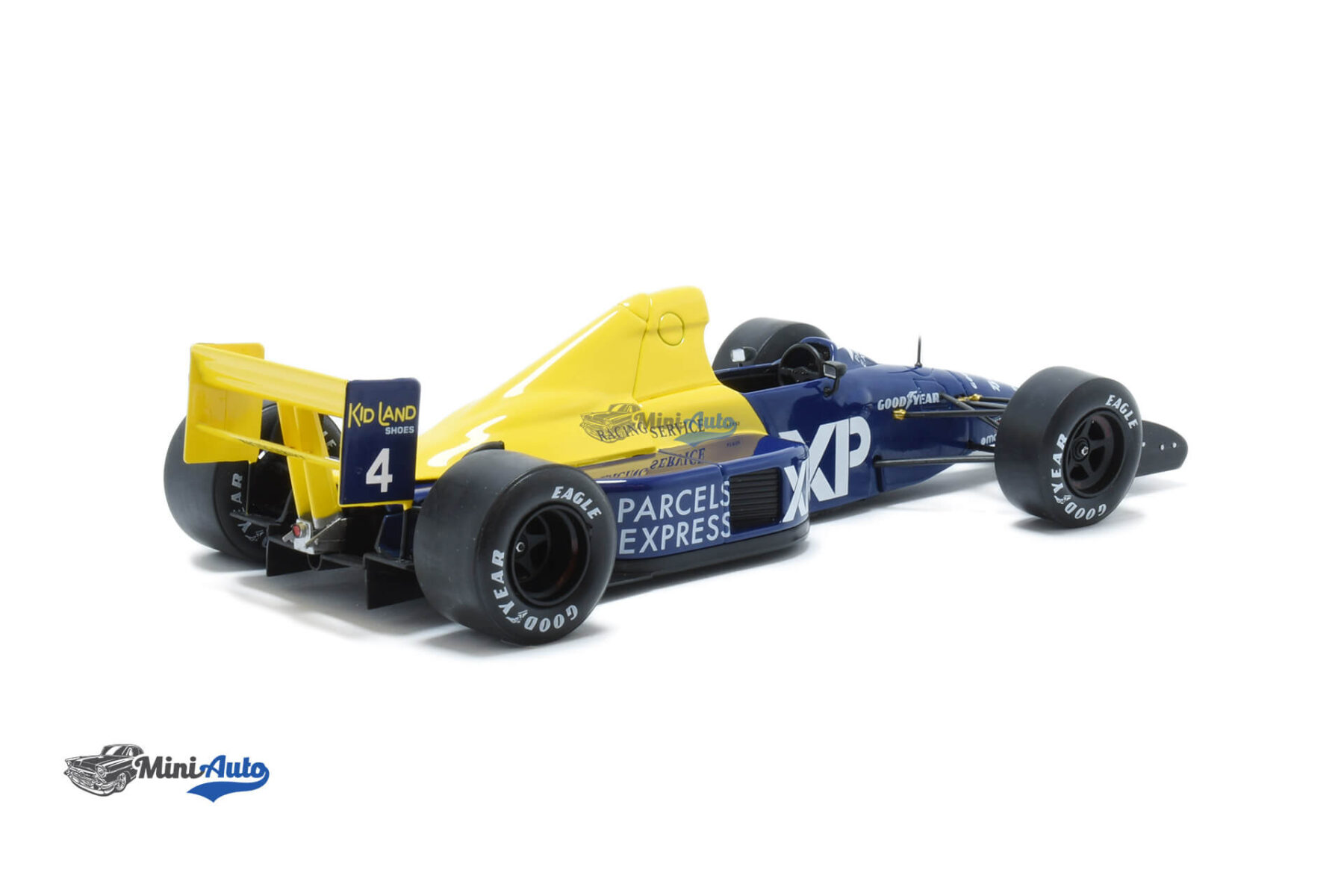 Tyrrell F1 Ford 018 N4 Jean Alesi - 1989 - Blue/Yellow - Image 2