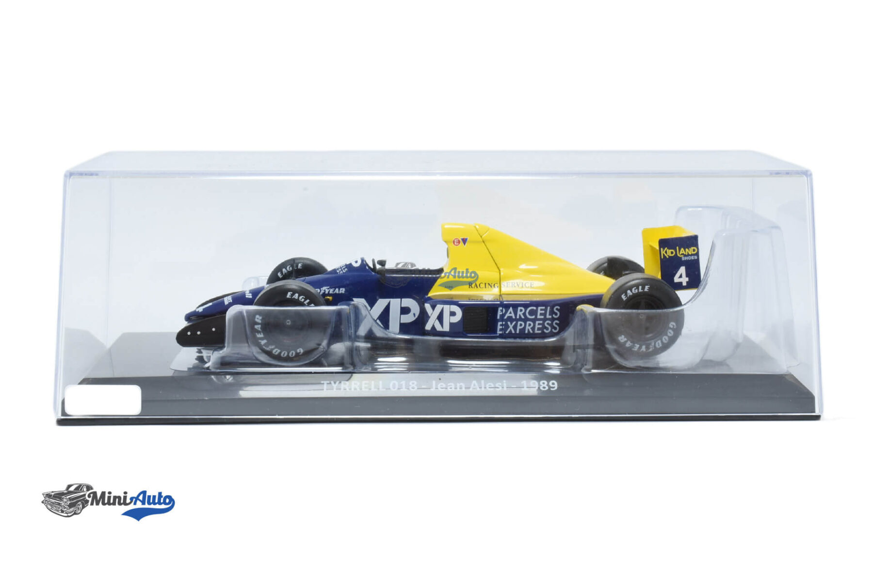 Tyrrell F1 Ford 018 N4 Jean Alesi - 1989 - Blue/Yellow - Image 4