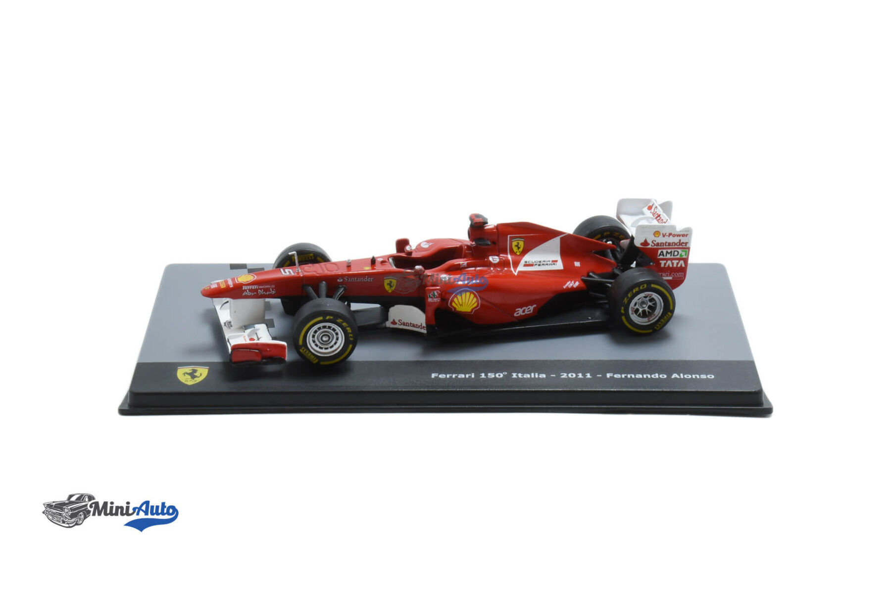 Ferrari F1 150th Italia N5 Fernando Alonso - 2011 - Red - Image 3
