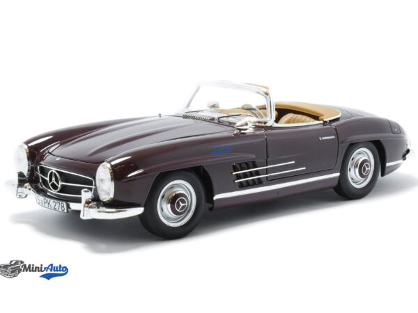 Mercedes Benz Sl - Class 300 SL Roadster - 1957 - Dark Red