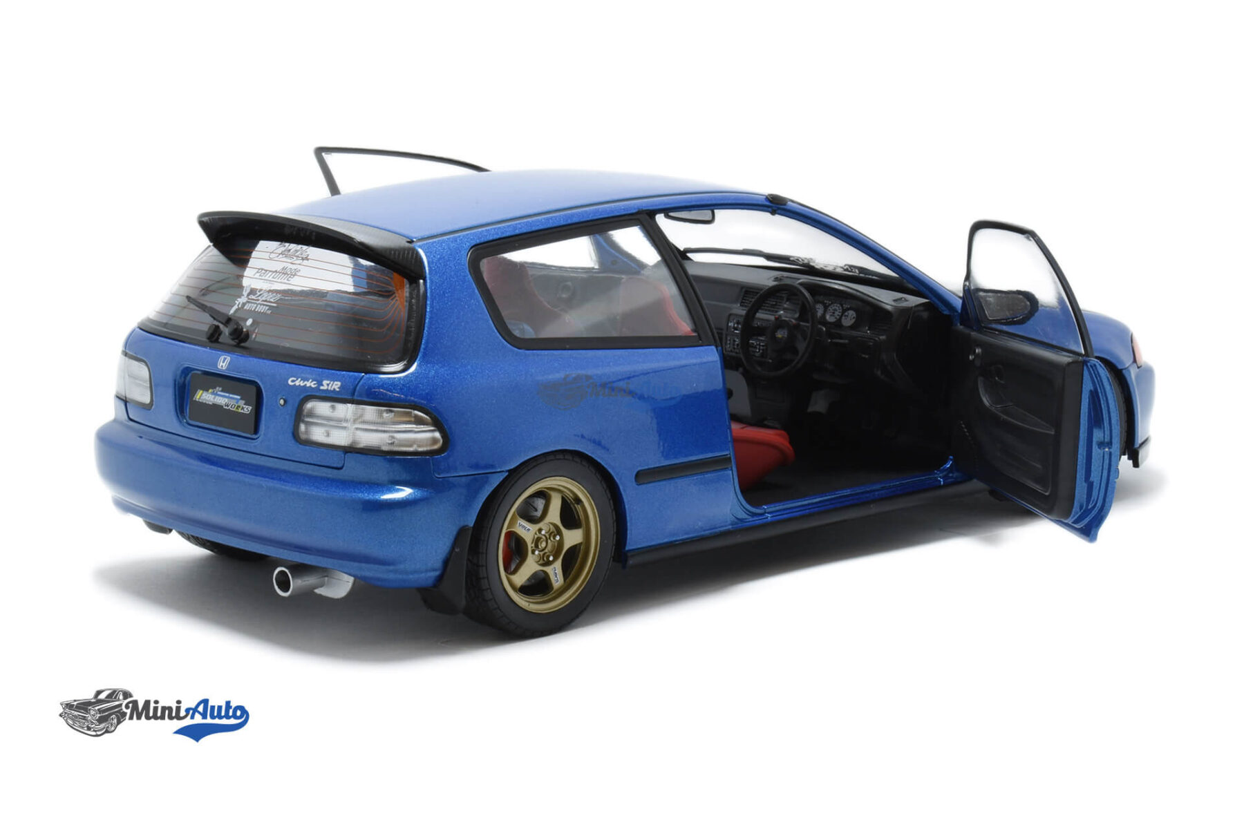 Honda Civic EG6 - 1991 - Blue - Image 4