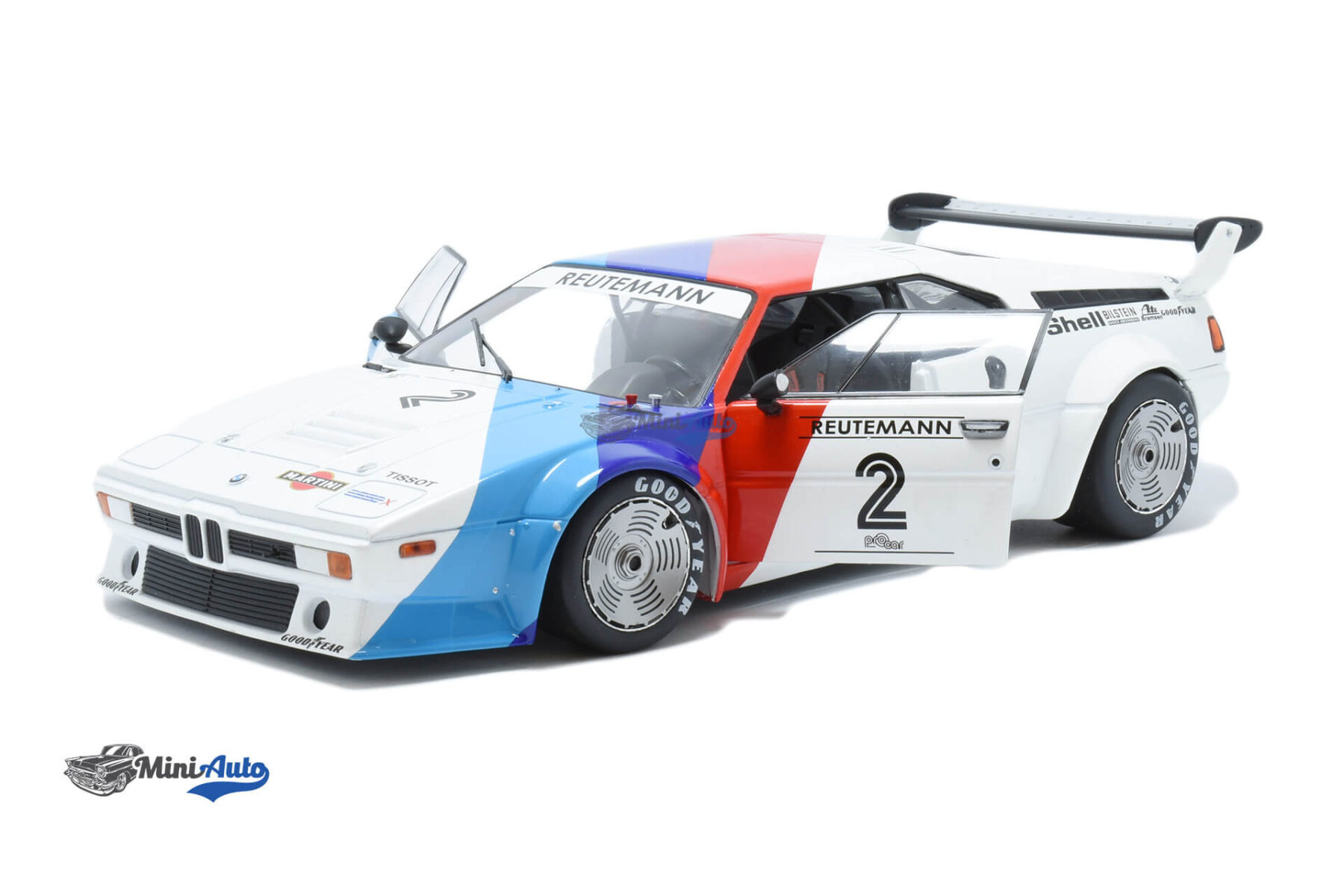 BMW M1 N2 ProCar Carlos Reutemann - 1979 - White/Blue/Red - Image 2