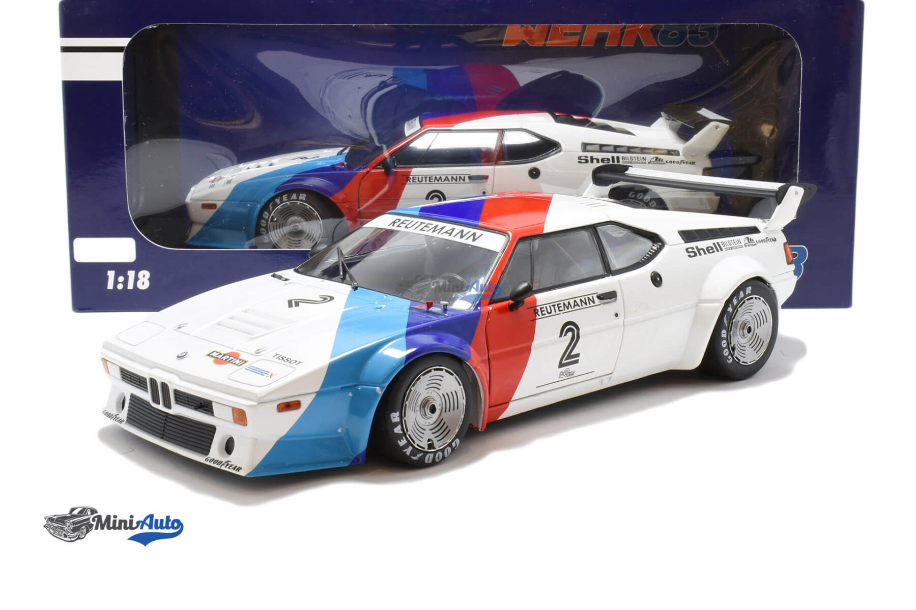 BMW M1 N2 ProCar Carlos Reutemann - 1979 - White/Blue/Red - Image 6