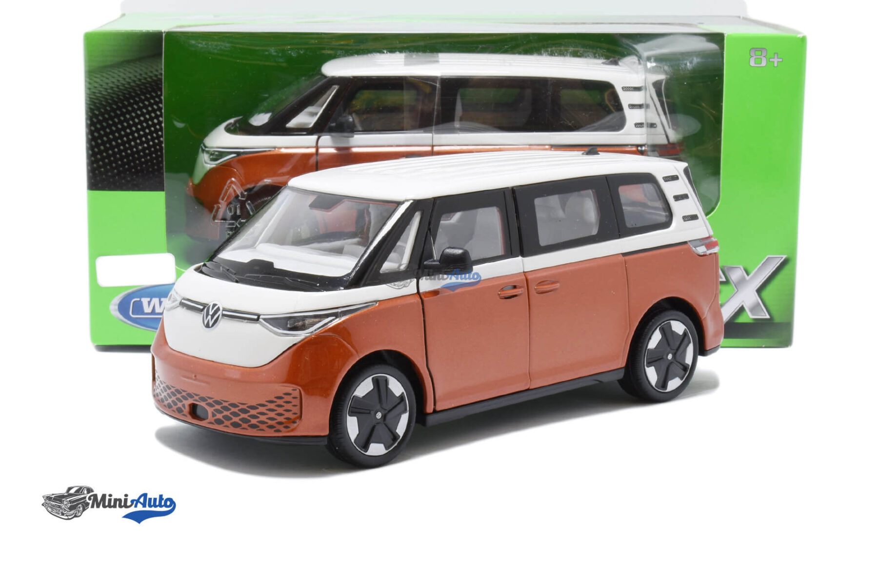 Volkswagen ID Buzz Minibus - 2023 - Orange/White - Image 6
