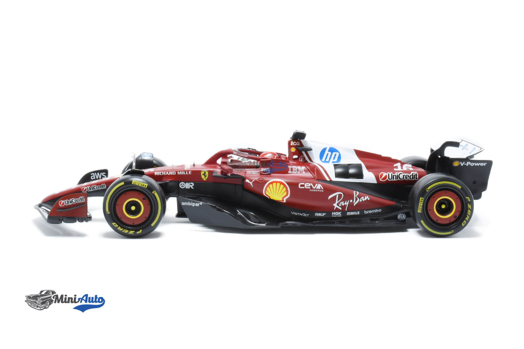 Ferrari F1 SF-25 N16 Charles Leclerc - 2025 - Red - Image 3