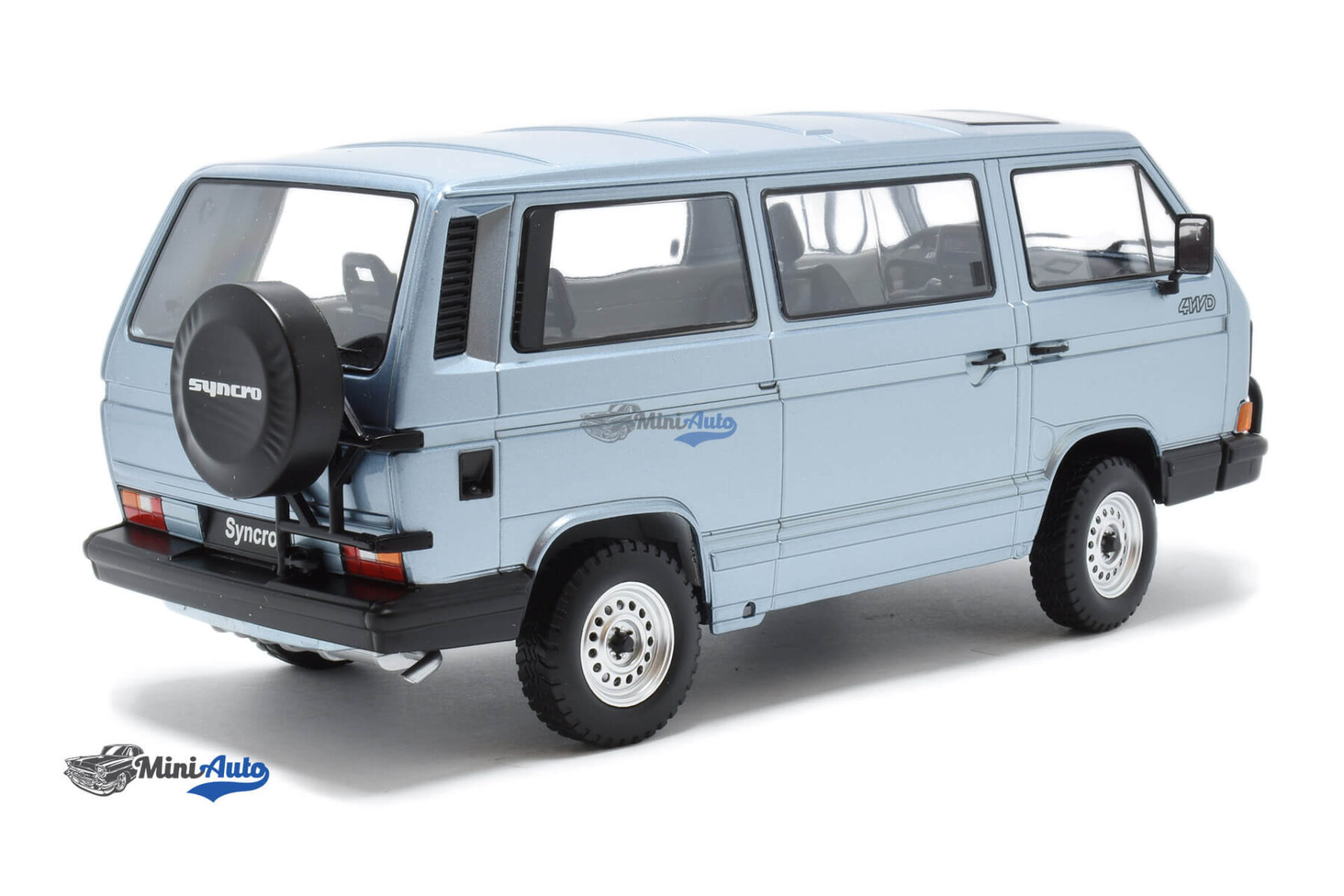 Volkswagen T3 Minibus Syncro - 1987 - Blue - Image 2