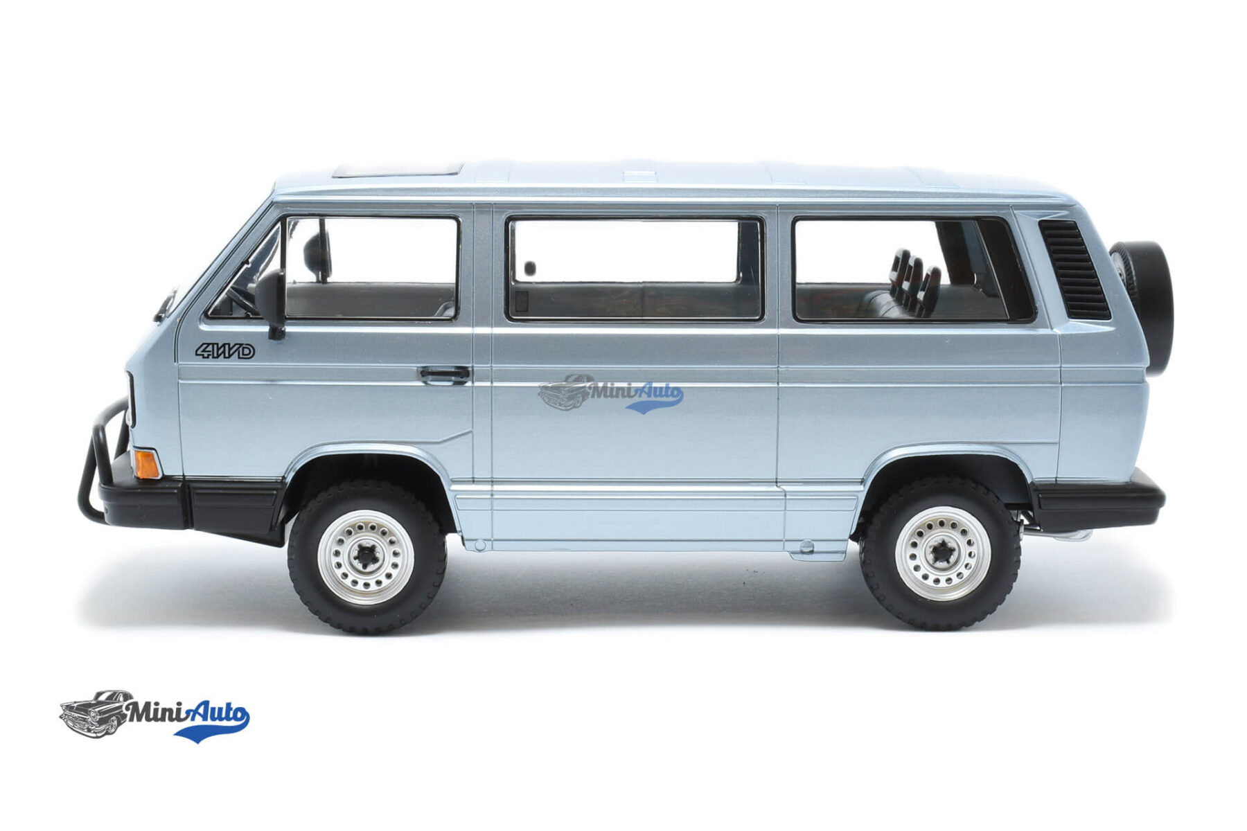 Volkswagen T3 Minibus Syncro - 1987 - Blue - Image 3