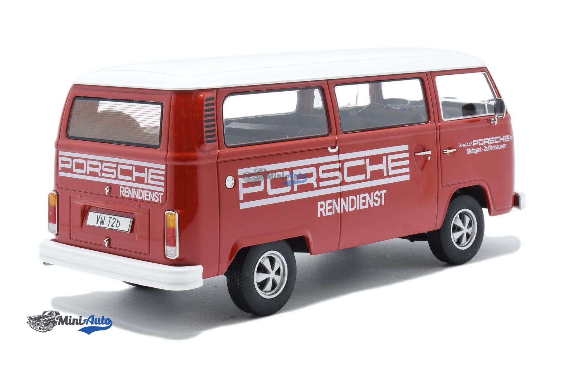 Volkswagen T2b Porsche Renndienst - 1972 - White/Red - Image 2
