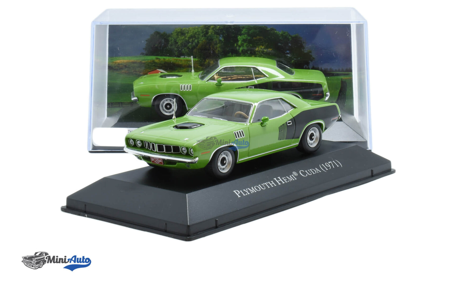 Plymouth Hemi Cuda - 1971 - Green - Image 4