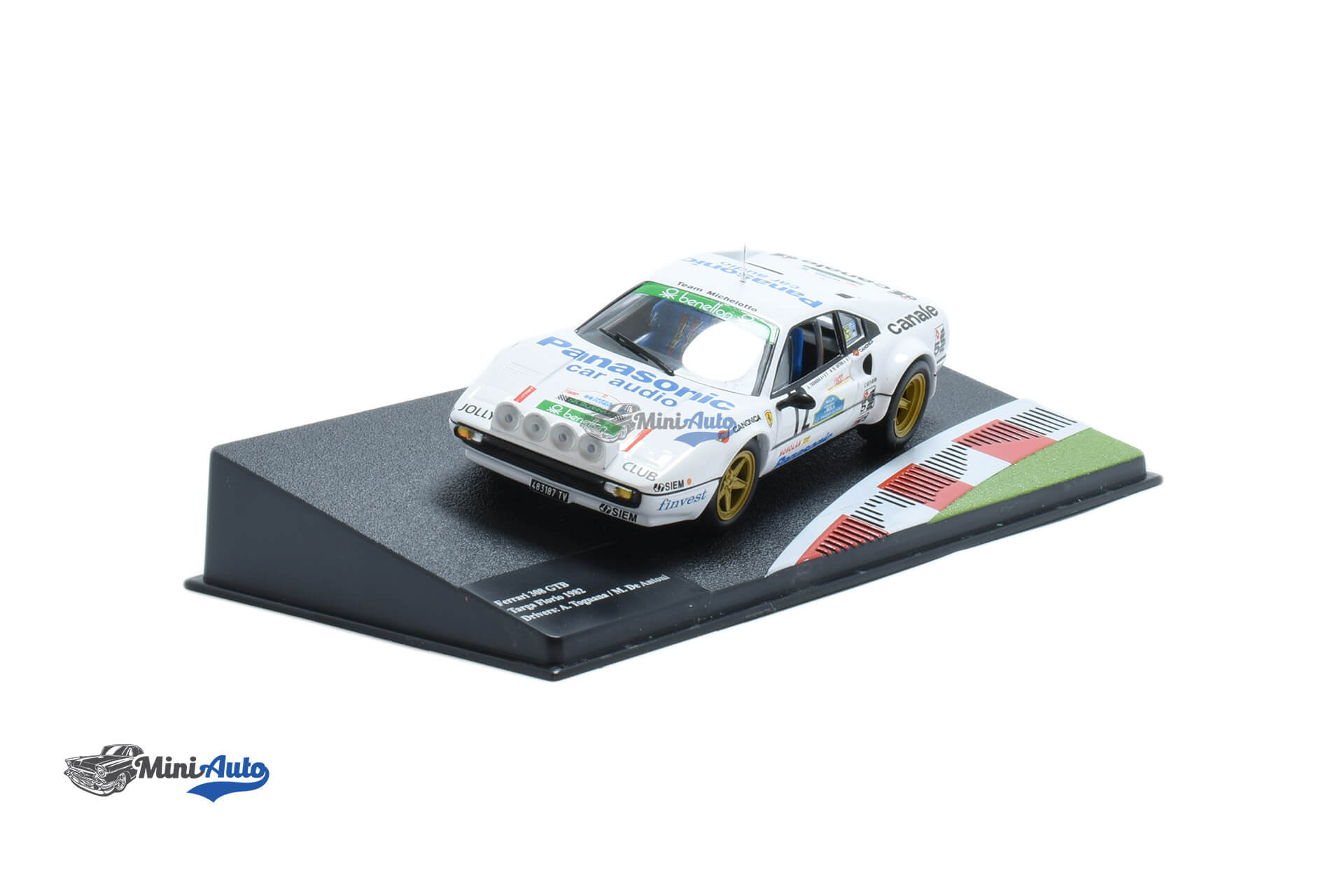 NOV75932---Ferrari-308-GTB-N12-Winner-Targa-Florio-Tognana---1982---White_1 Ferrari 308 GTB N12 Winner Targa Florio Tognana - 1982 - White - Image 1