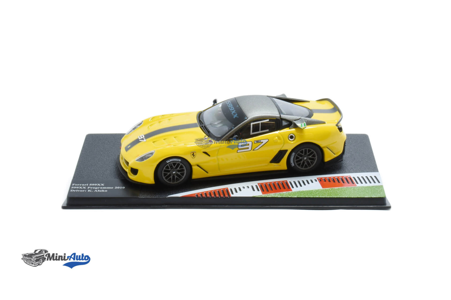 Ferrari 599XX N97 Programme K. Aluko - 2010 - Yellow - Image 3