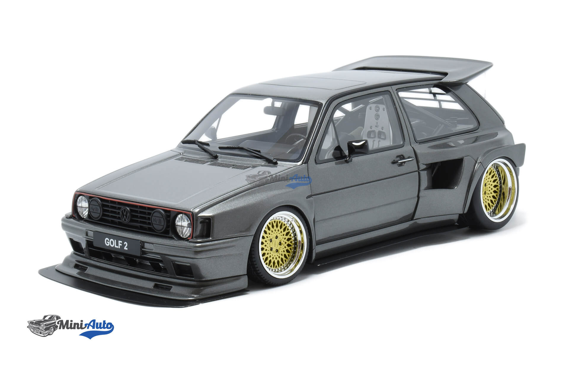 OT476---Volkswagen-Golf-MKII-GTi-By-Khyzyl-Limited-3000pcs---2021---Grey_1 Volkswagen Golf MKII GTi By Khyzyl Limited 3000pcs - 2021 - Grey - Image 1