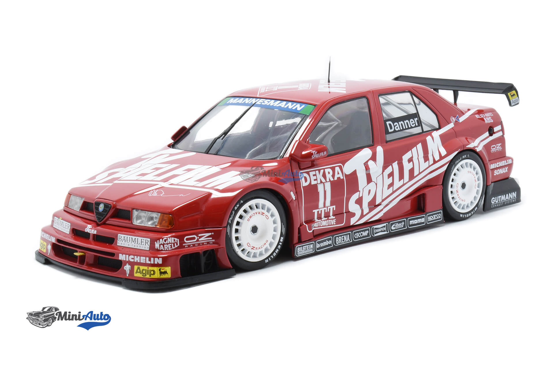 W1801022---Alfa-Romeo-155-V6-Ti-N11-DTM-ITC-C.-Danner---1995---Red_1 Alfa Romeo 155 V6 Ti N11 DTM ITC C. Danner - 1995 - Red - Image 1