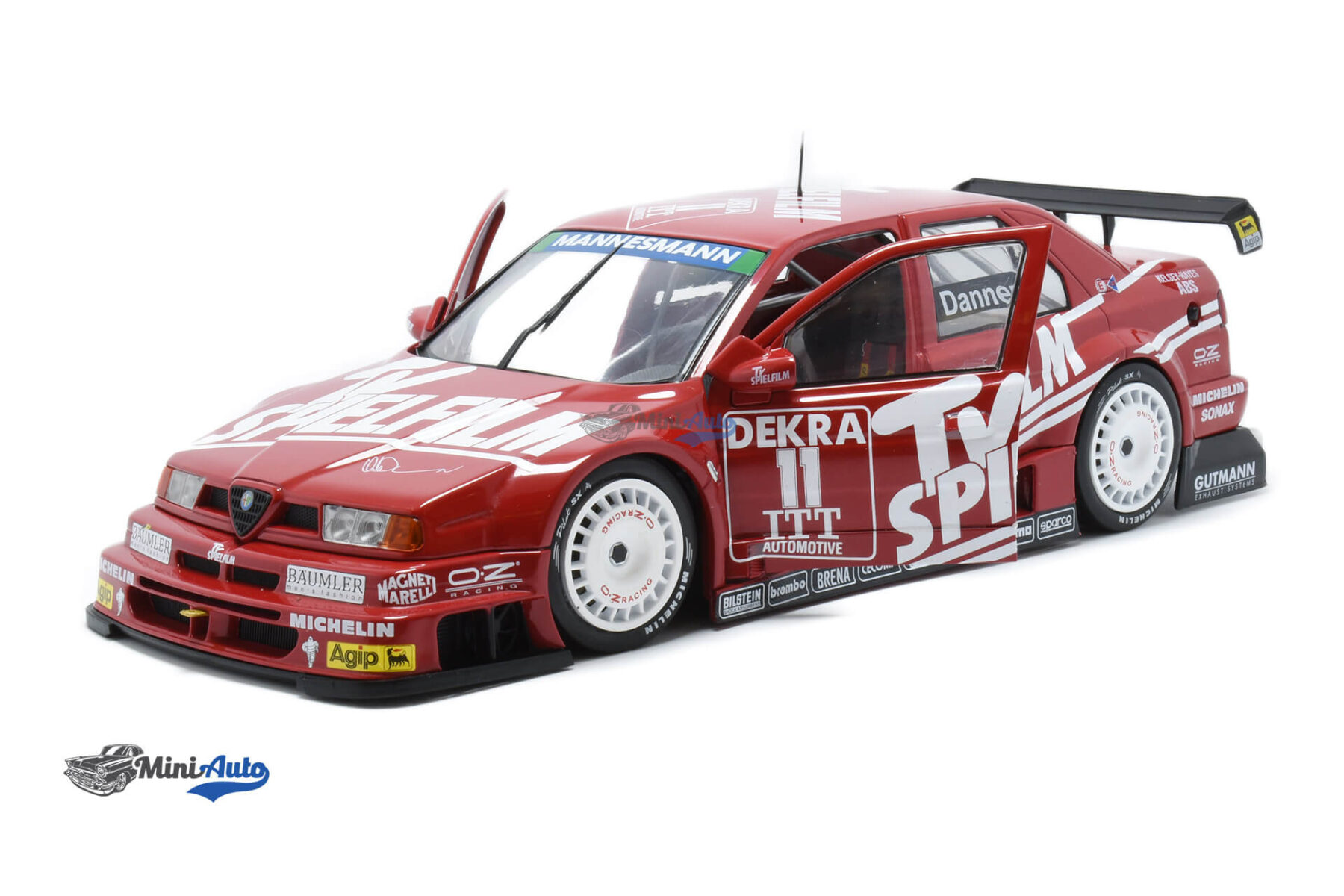 Alfa Romeo 155 V6 Ti N11 DTM ITC C. Danner - 1995 - Red - Image 2