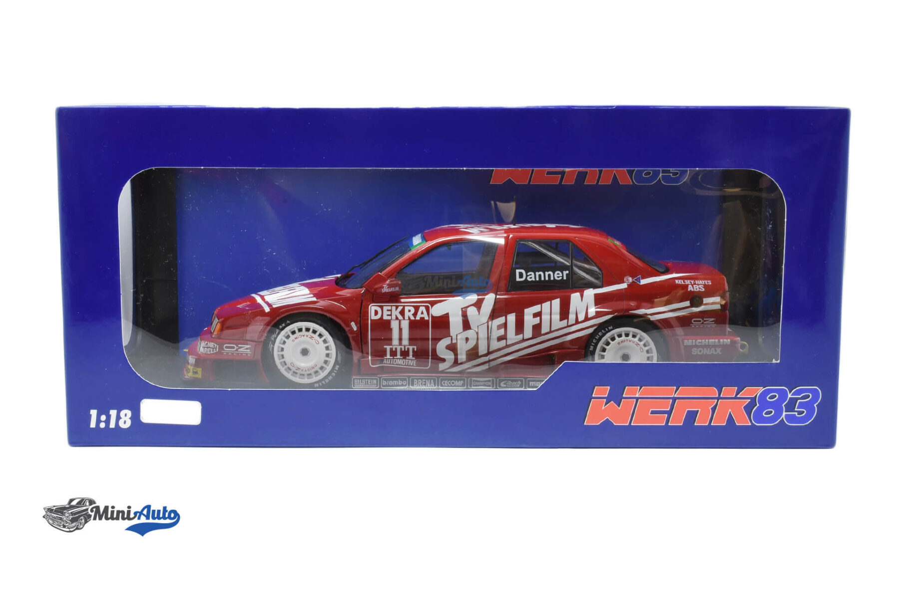 Alfa Romeo 155 V6 Ti N11 DTM ITC C. Danner - 1995 - Red - Image 6