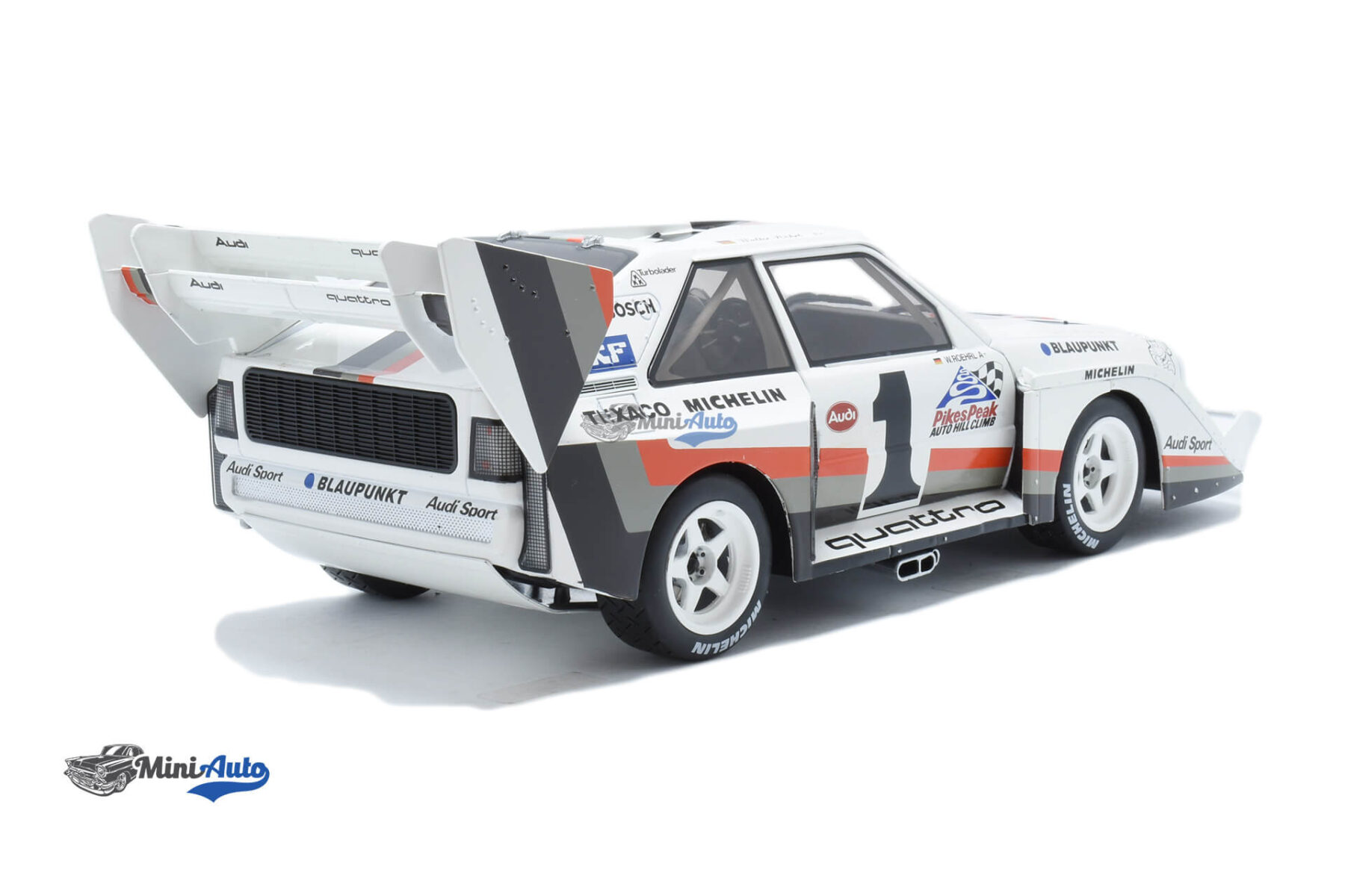 Audi Quattro Sport S1 E2 N1 - 1987 - White/Black - Image 3