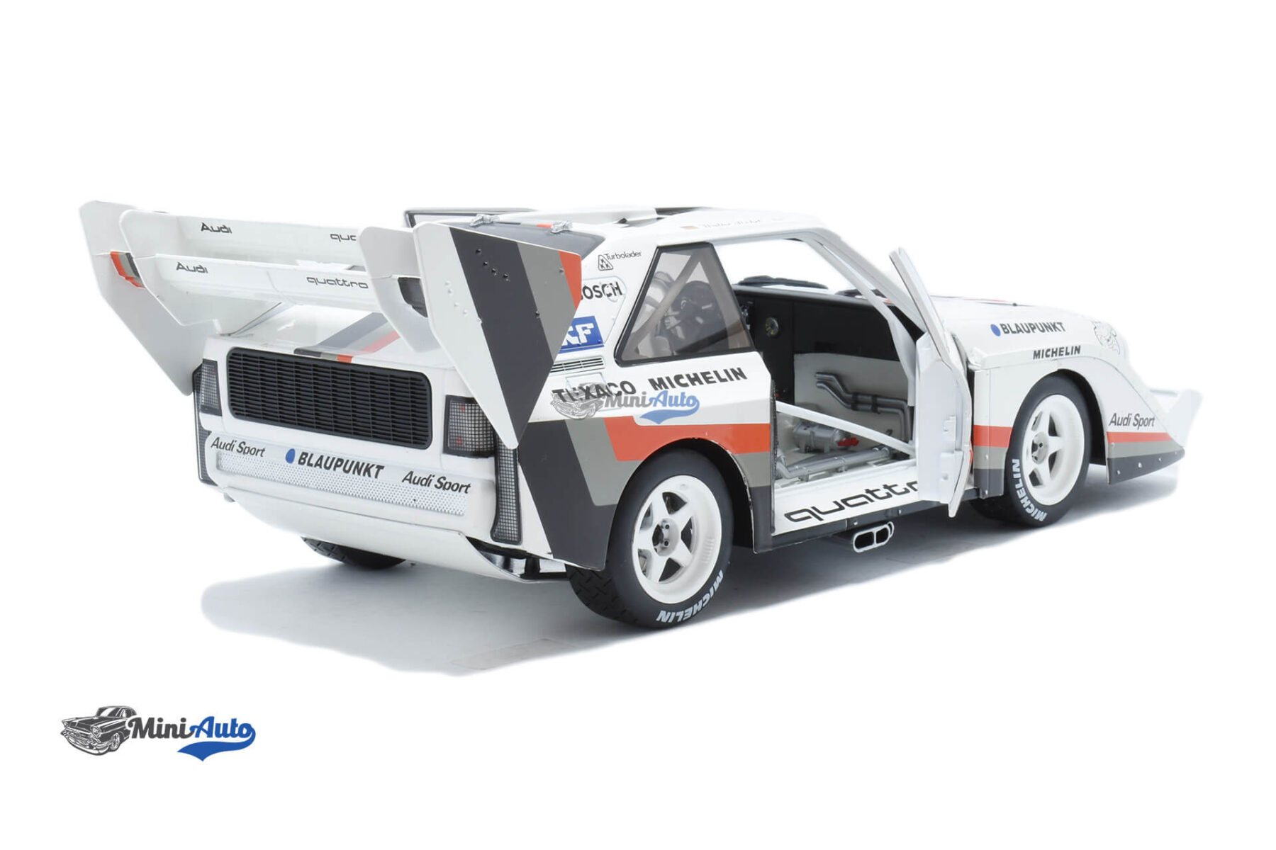 Audi Quattro Sport S1 E2 N1 - 1987 - White/Black - Image 4