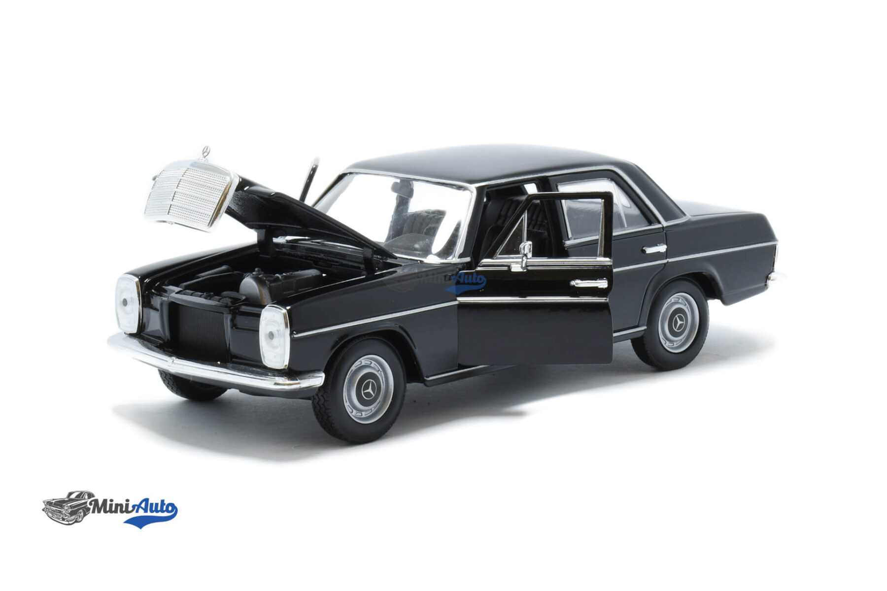 Mercedes Benz 220 W115 – 1968 – Black - Image 2