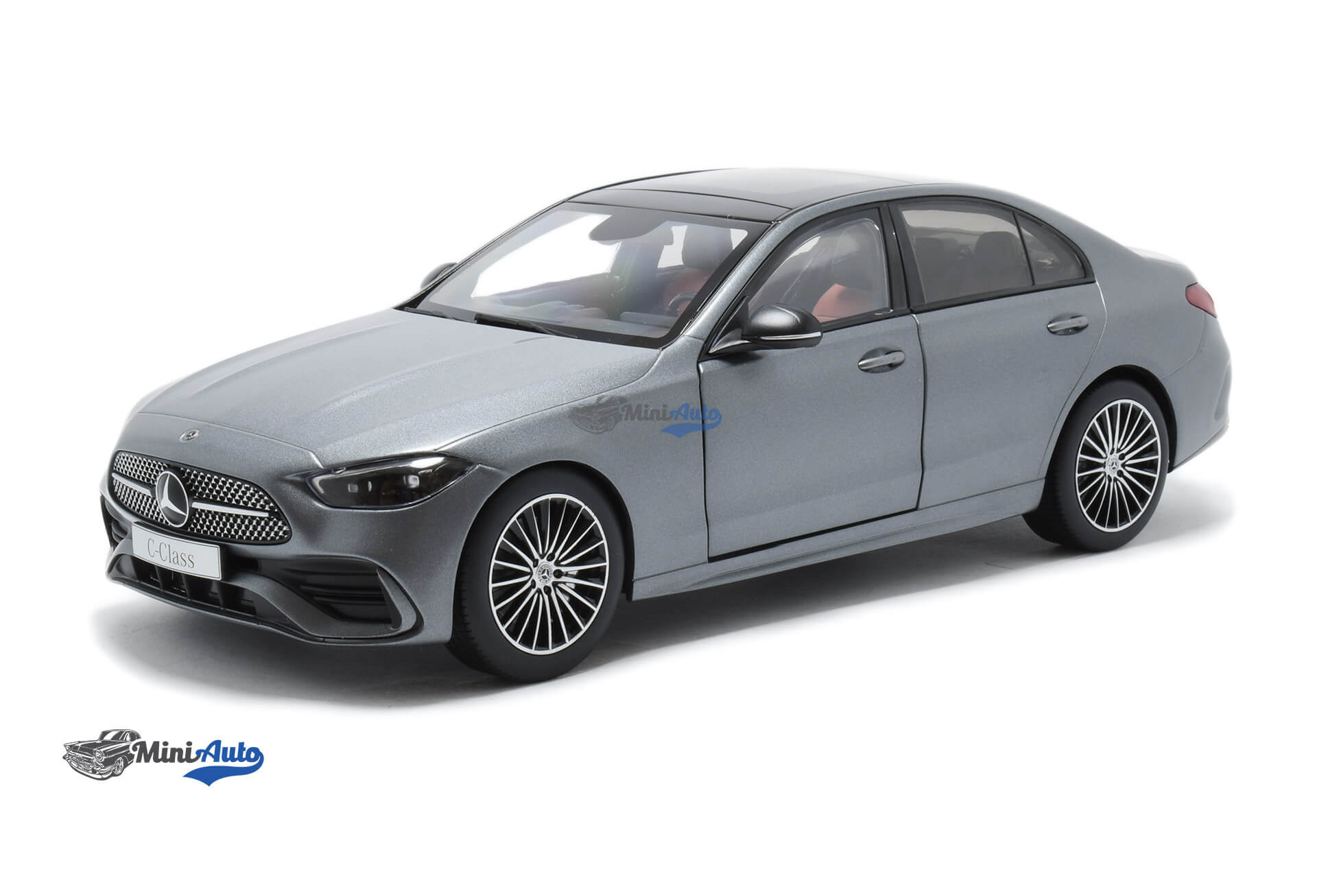 B66960638---Mercedes-Benz-C--Class-(W206)-Limousine---2022---Grey_1 Mercedes-Benz C-Class W206 Limousine - 2022 - Matt Grey - Image 1