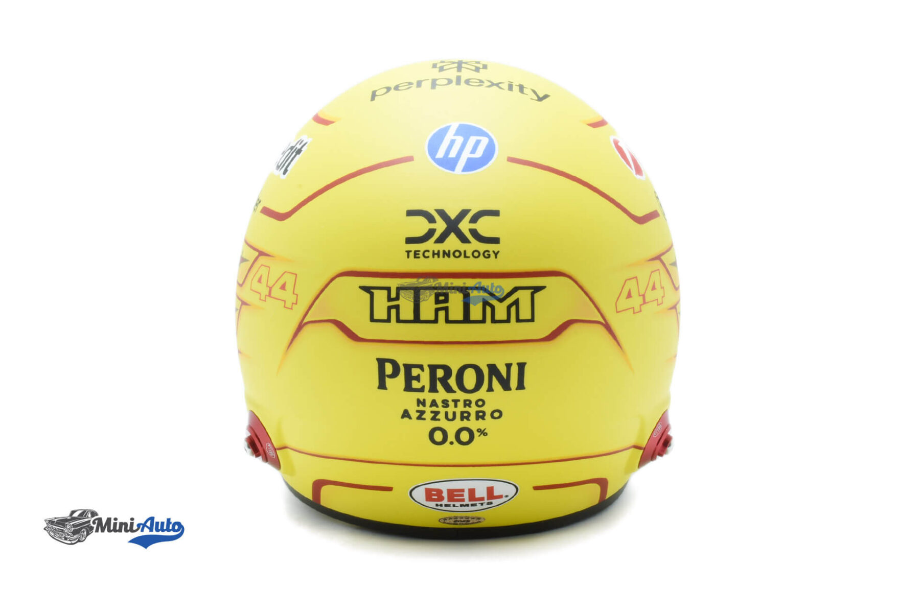 Lewis Hamilton F1 Helmet Team Ferrari - 2025 - Yellow - Image 3