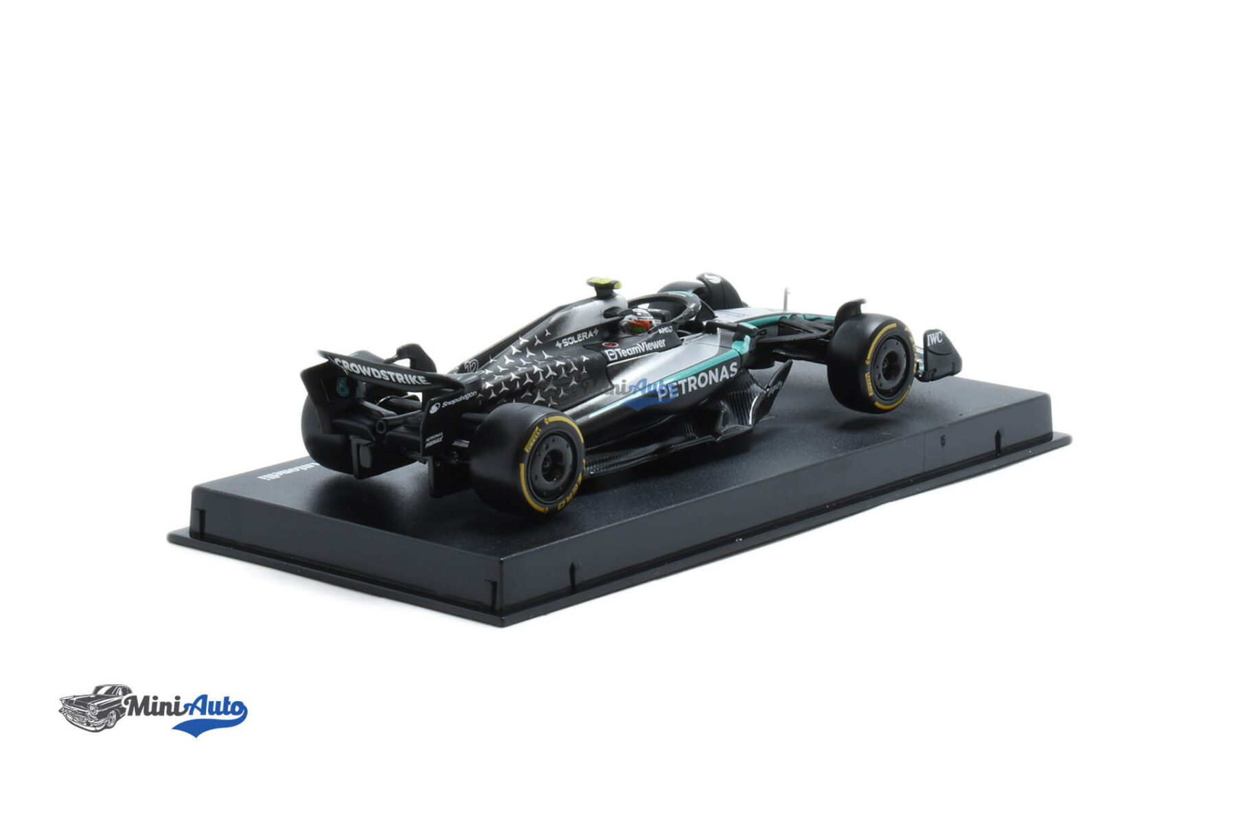 Mercedes Benz F1 W16 N12 Kimi Antonelli - 2025 - Black/Silver - Image 2