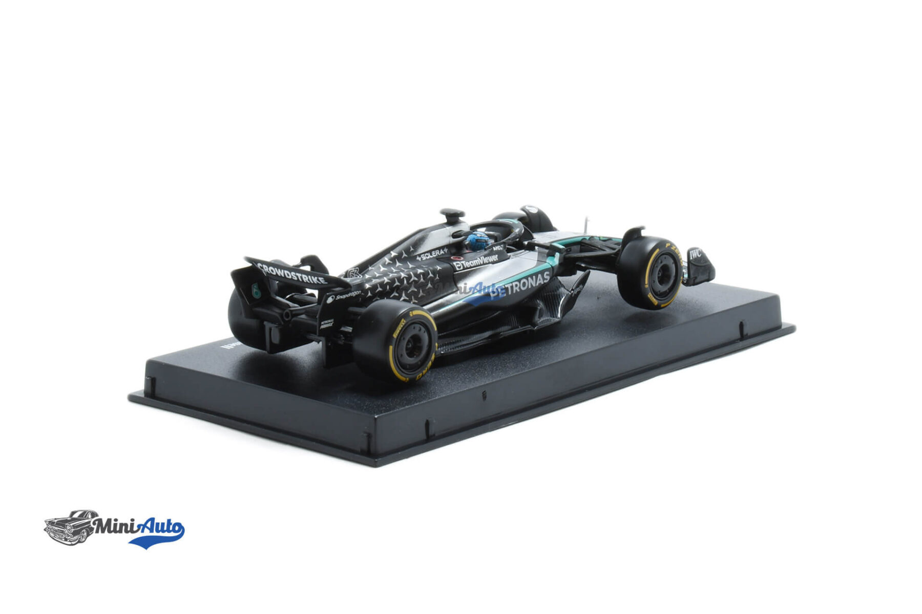 Mercedes Benz F1 W16 N63 George Russell - 2025 - Black/Silver - Image 2